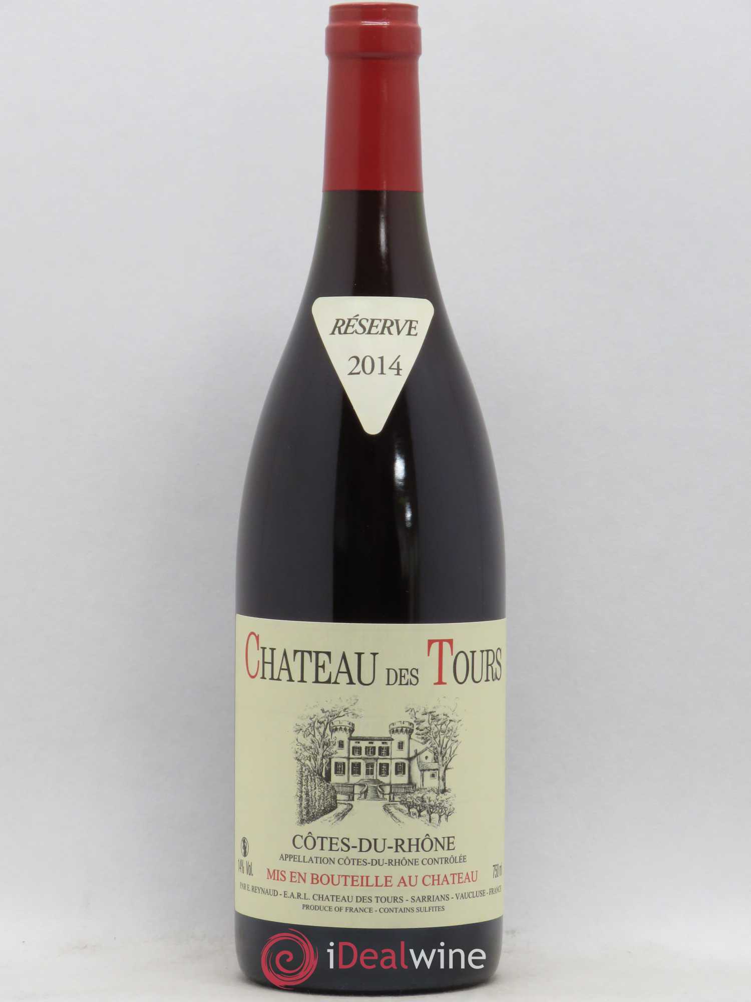 Côtes-du-Rhône Château des Tours Emmanuel Reynaud 2014 - Lot de 1 bouteille - 0