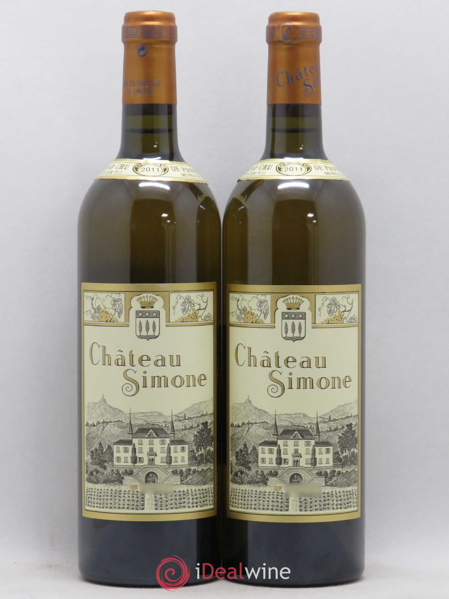 Palette Château Simone Famille Rougier 2011 - Lot de 2 bouteilles - 0