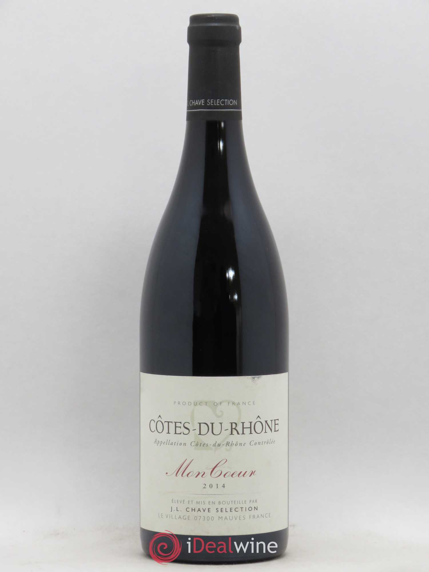 Côtes-du-Rhône Mon coeur J-L. Chave Sélection 2014 - Lot de 1 bouteille - 0