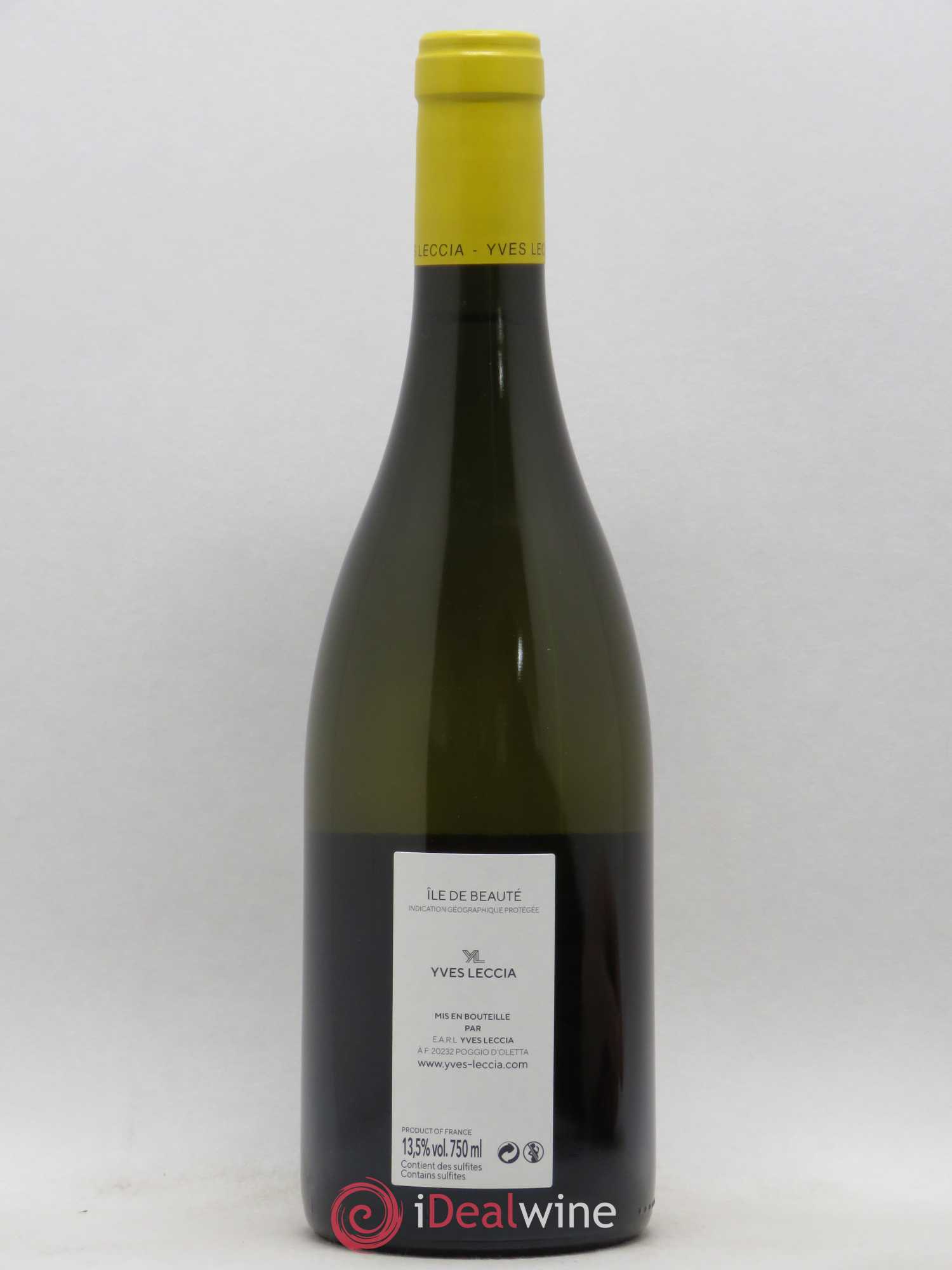 Ile de Beauté Biancu Marinu Yves Leccia 2016 - Lot de 1 bouteille - 1