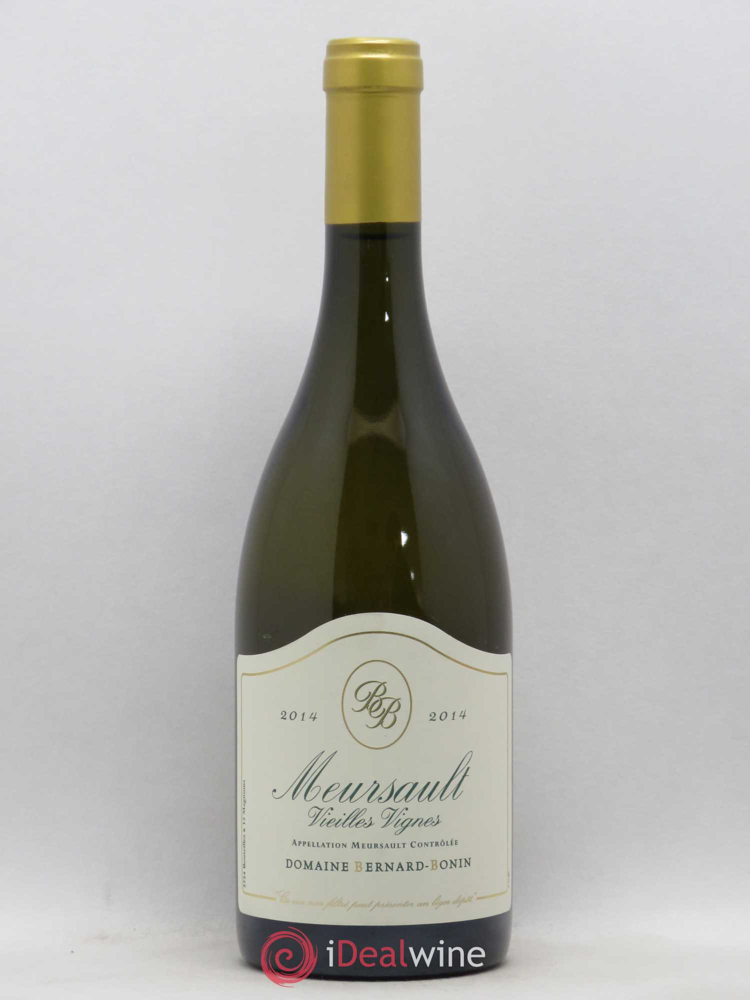 Meursault Vieilles Vignes Bernard Bonin 2014 - Posten von 1 Flasche - 0