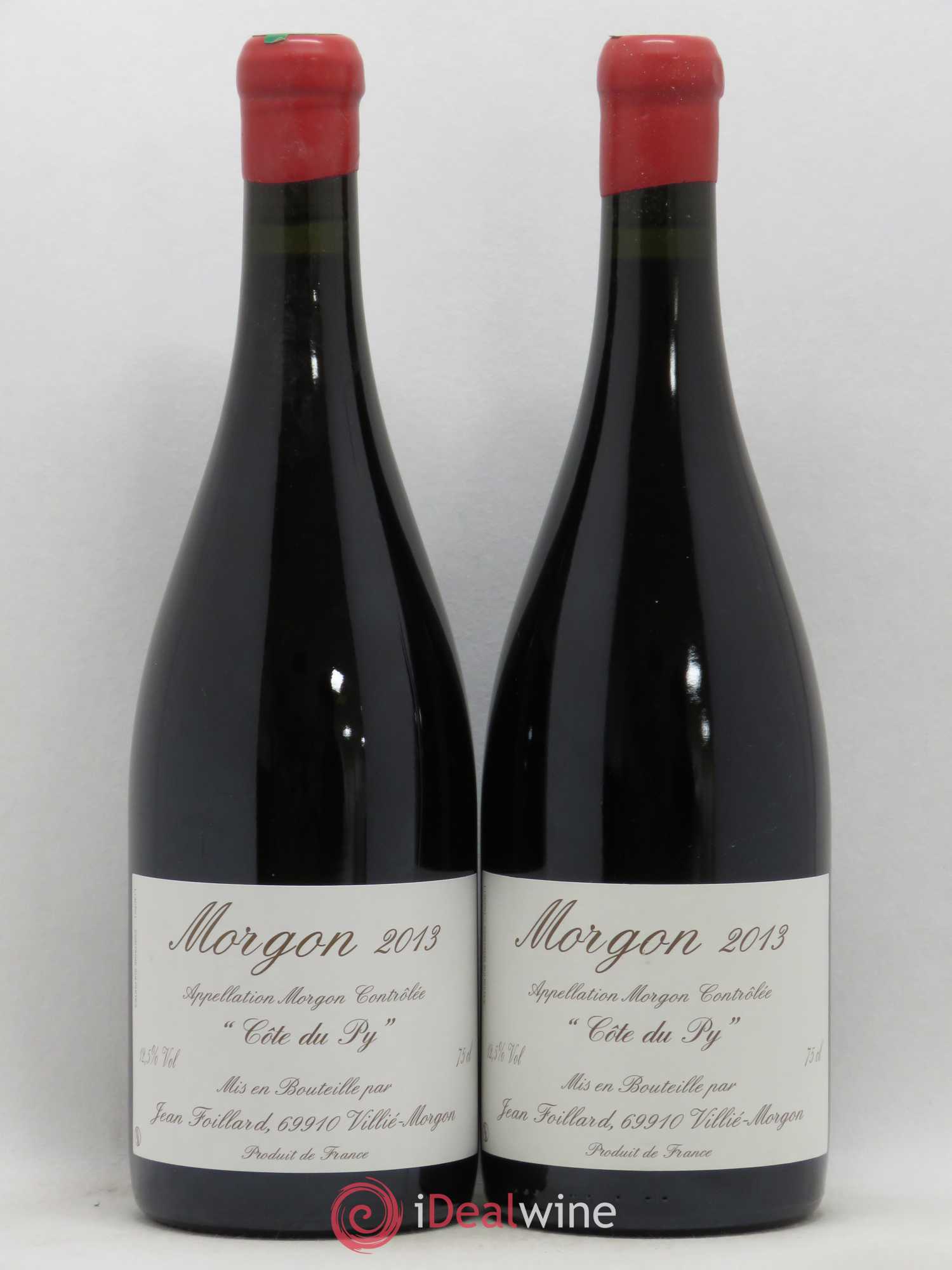 Morgon Côte du Py Jean Foillard 2013 - Lot de 2 bouteilles - 0