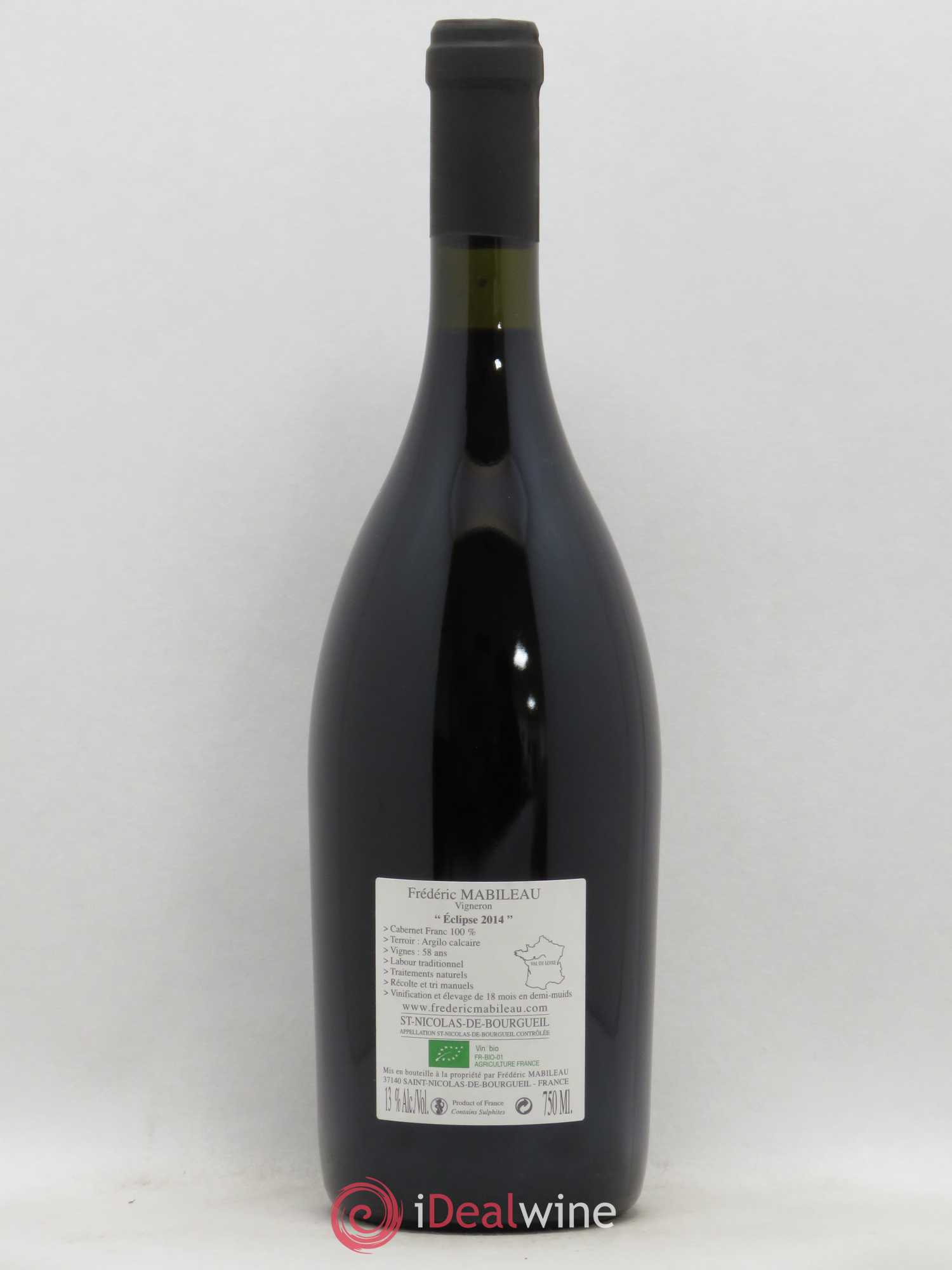 Saint-Nicolas de Bourgueil Cuvée Eclipse N11 Frederic Mabileau 2014 - Posten von 1 Flasche - 1
