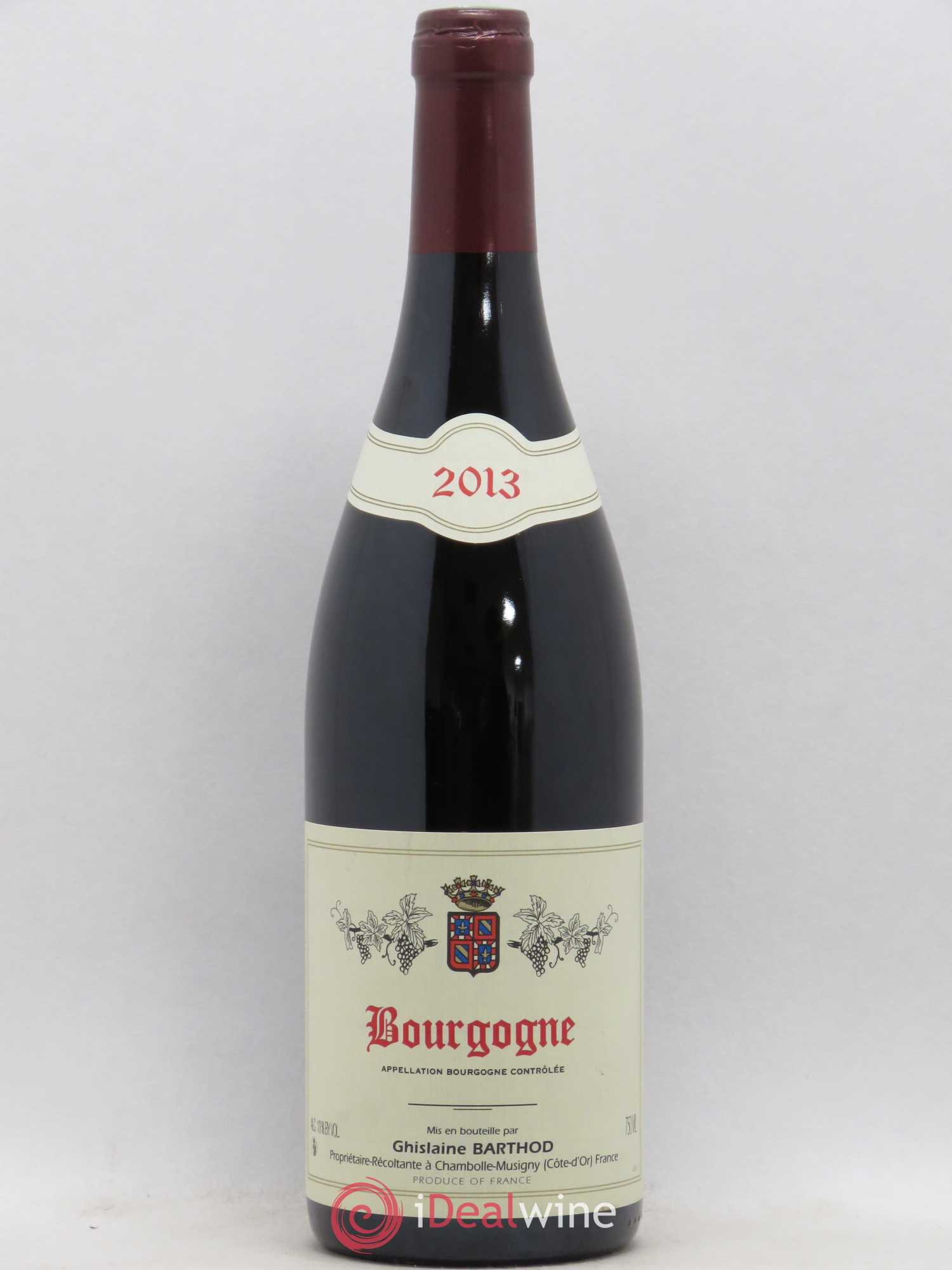 Bourgogne Ghislaine Barthod 2013 - Lot de 1 bouteille - 0
