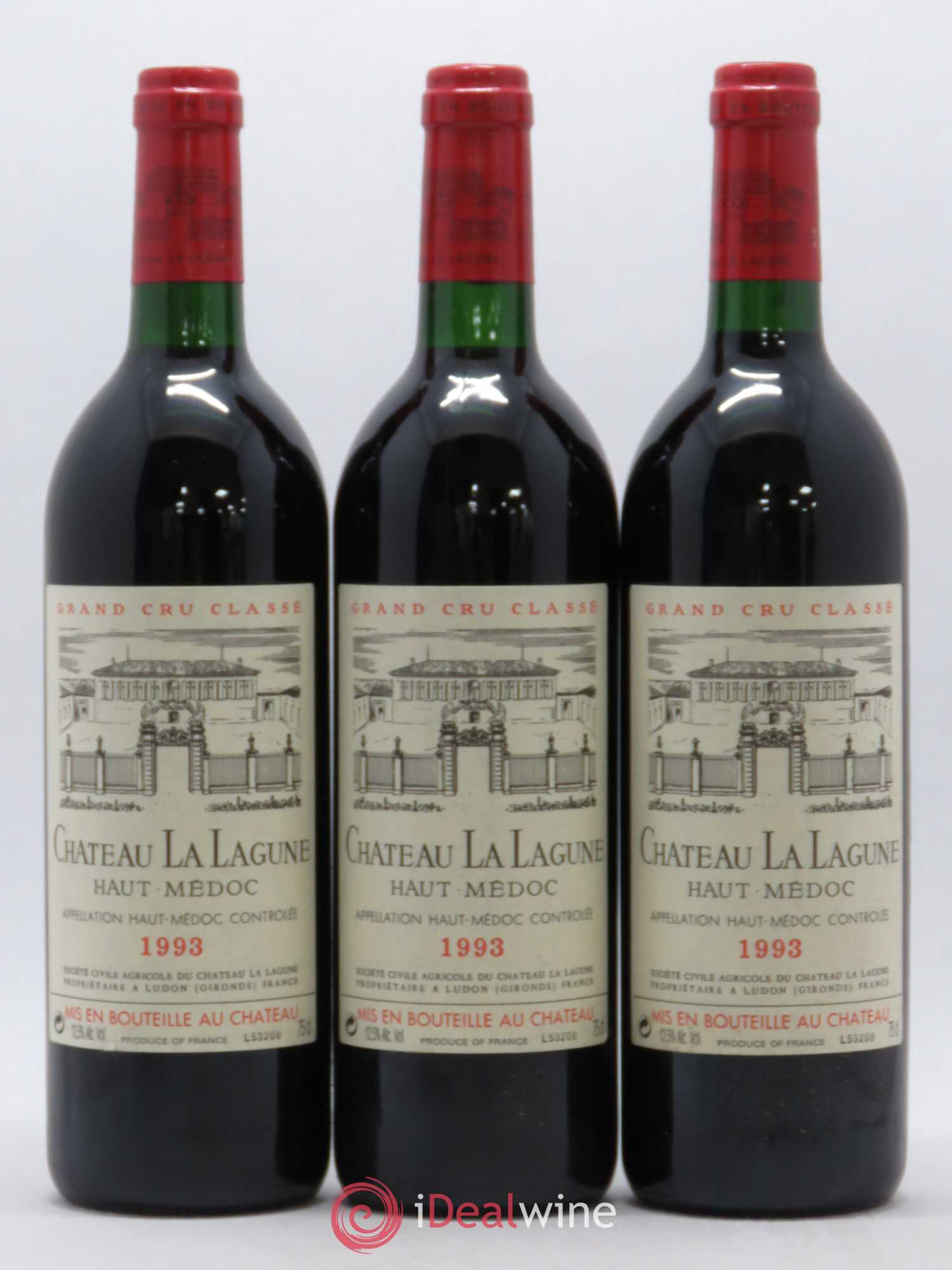 Château la Lagune 3ème Grand Cru Classé 1993 - Lot de 12 bouteilles - 3