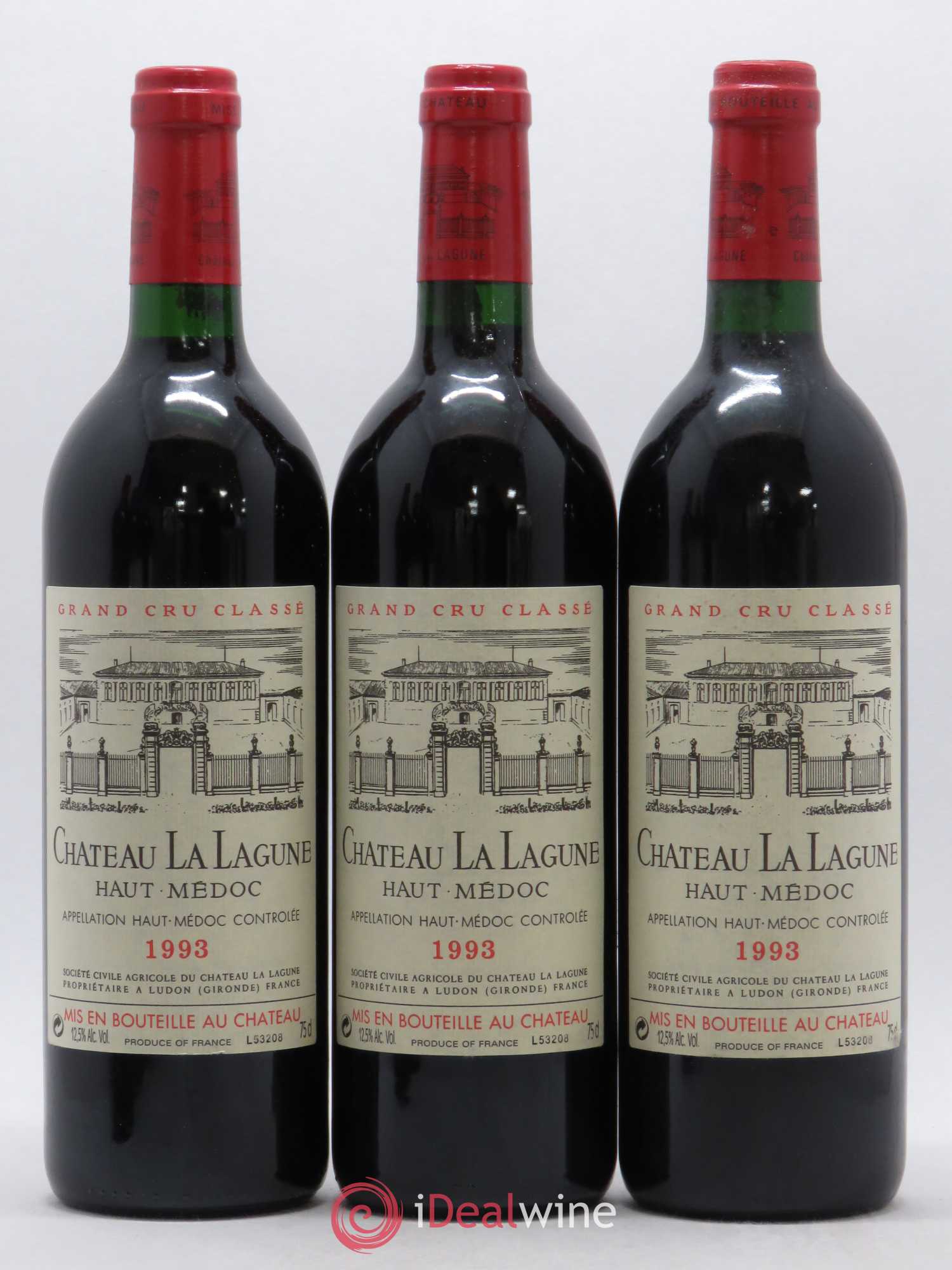 Château la Lagune 3ème Grand Cru Classé 1993 - Lot de 12 bouteilles - 4