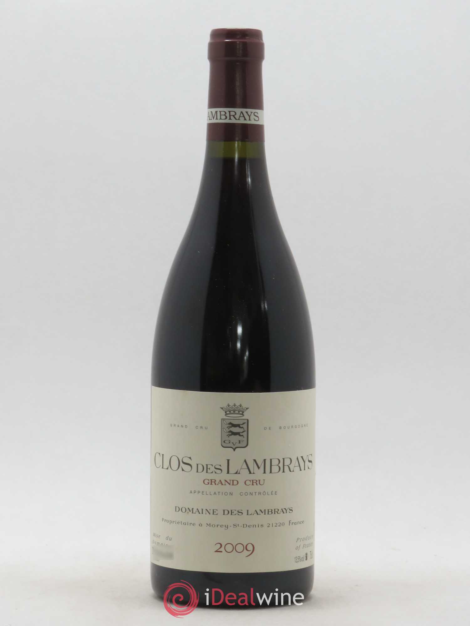 Clos des Lambrays Grand Cru Domaine des Lambrays 2009 - Lotto di 1 bottiglia - 0