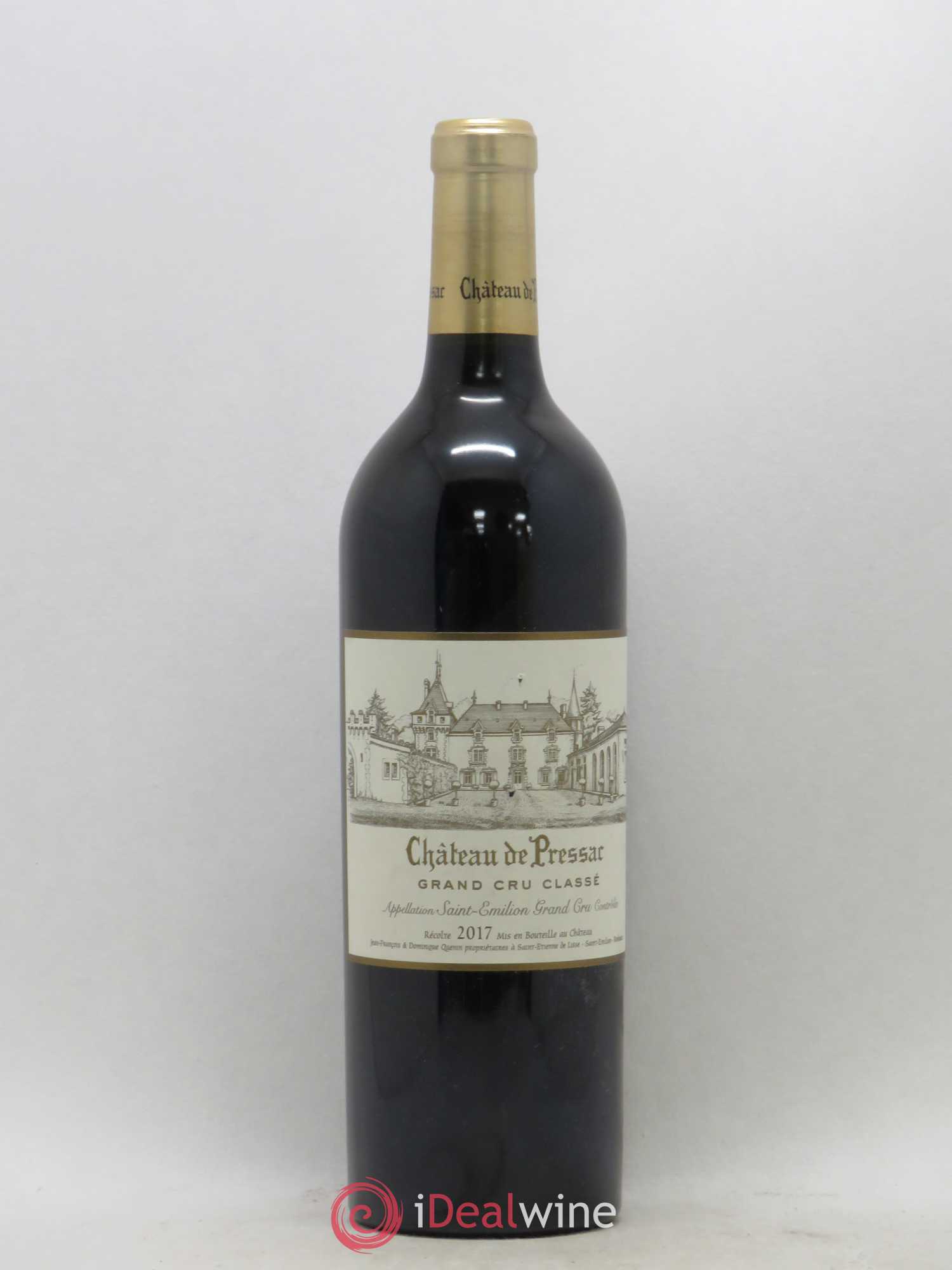 Château de Pressac Grand Cru Classé 2017 - Lot de 1 bouteille - 0