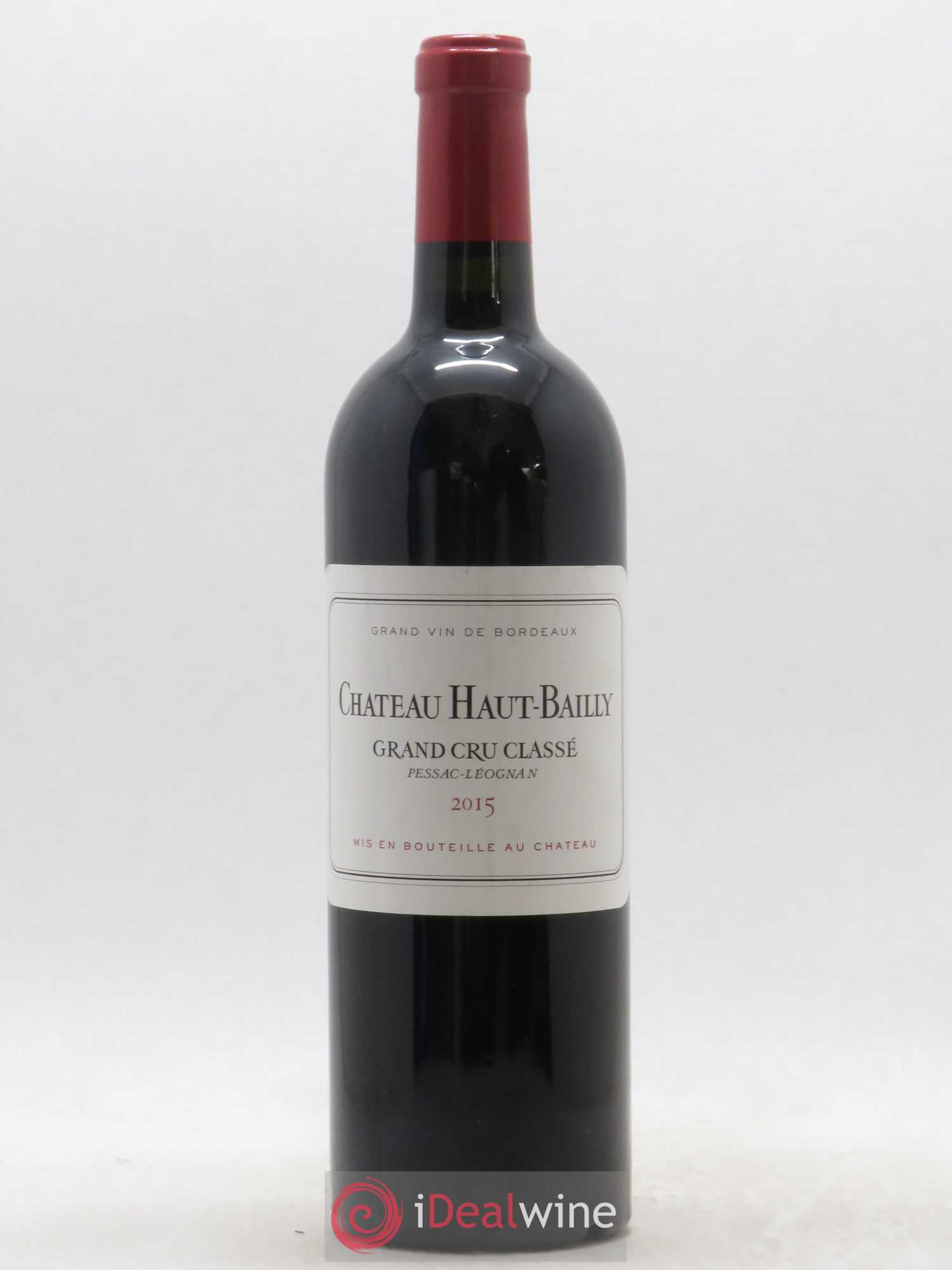Château Haut-Bailly Cru Classé de Graves 2015 - Lot de 1 bouteille - 0