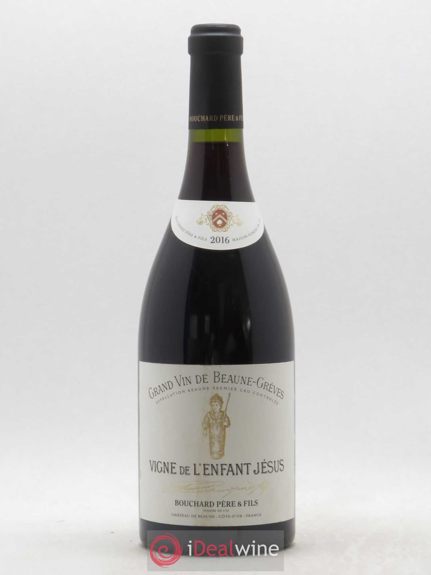 Beaune 1er Cru Grèves - Vigne de l'Enfant Jésus Bouchard Père & Fils 2016 - Lot de 1 bouteille - 0