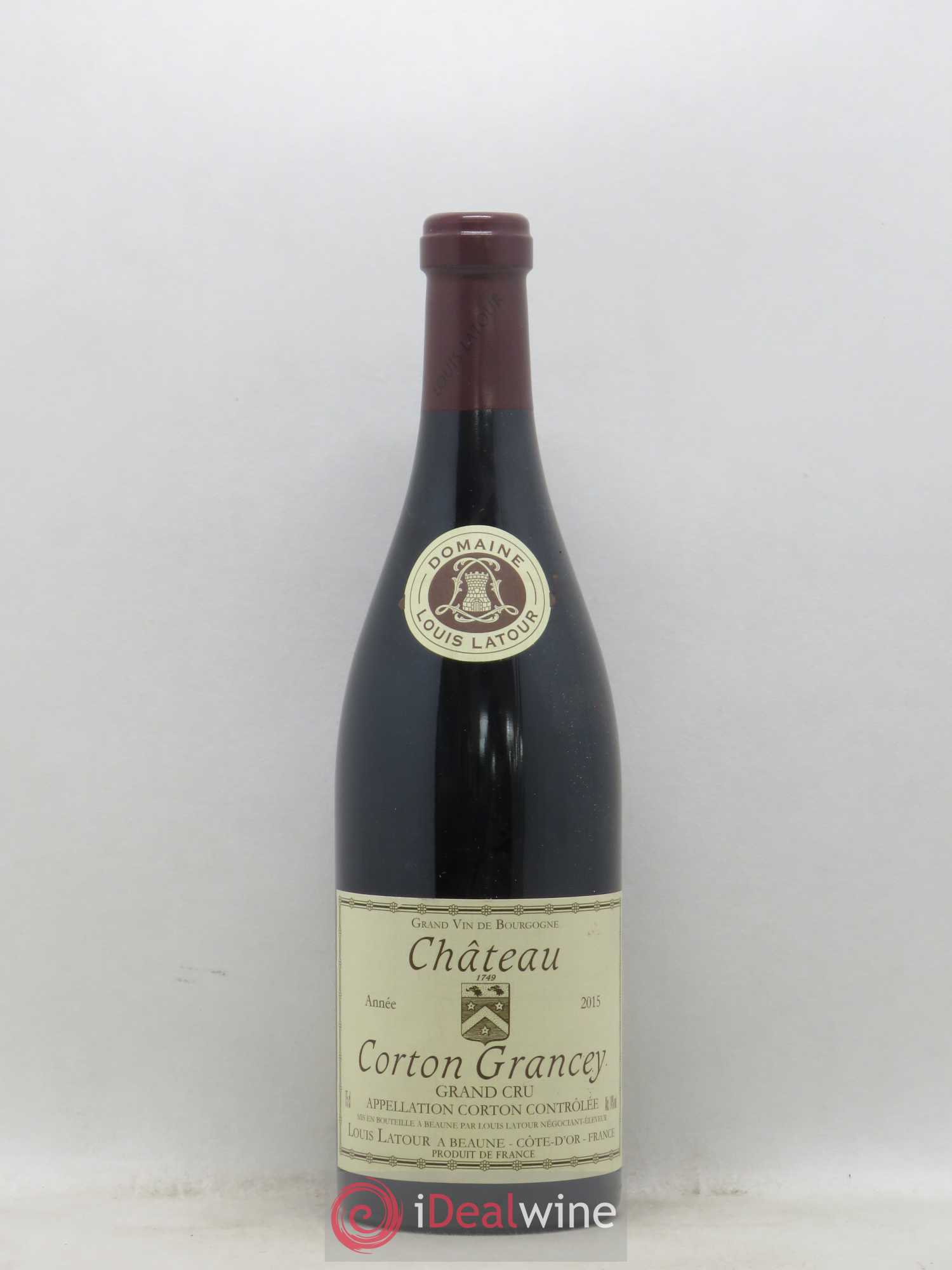 Corton Grand Cru Château Corton Grancey Louis Latour 2015 - Lot de 1 bouteille - 0
