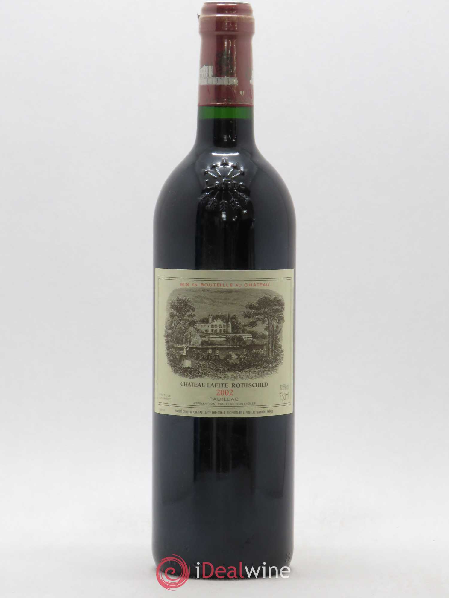 Château Lafite Rothschild 1er Grand Cru Classé 2002 - Lot de 1 bouteille - 0