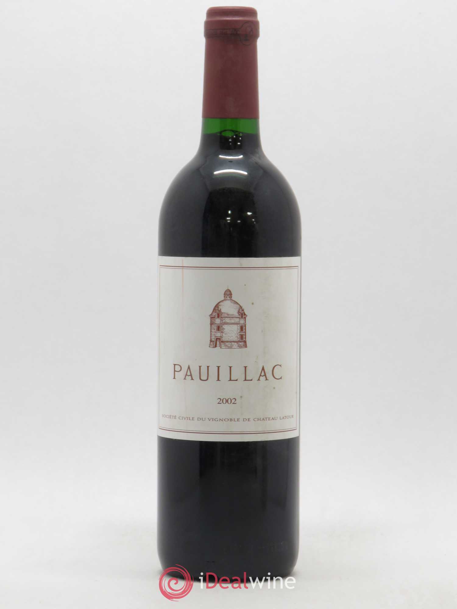 Pauillac de Château Latour 2002 - Lot de 1 bouteille - 0