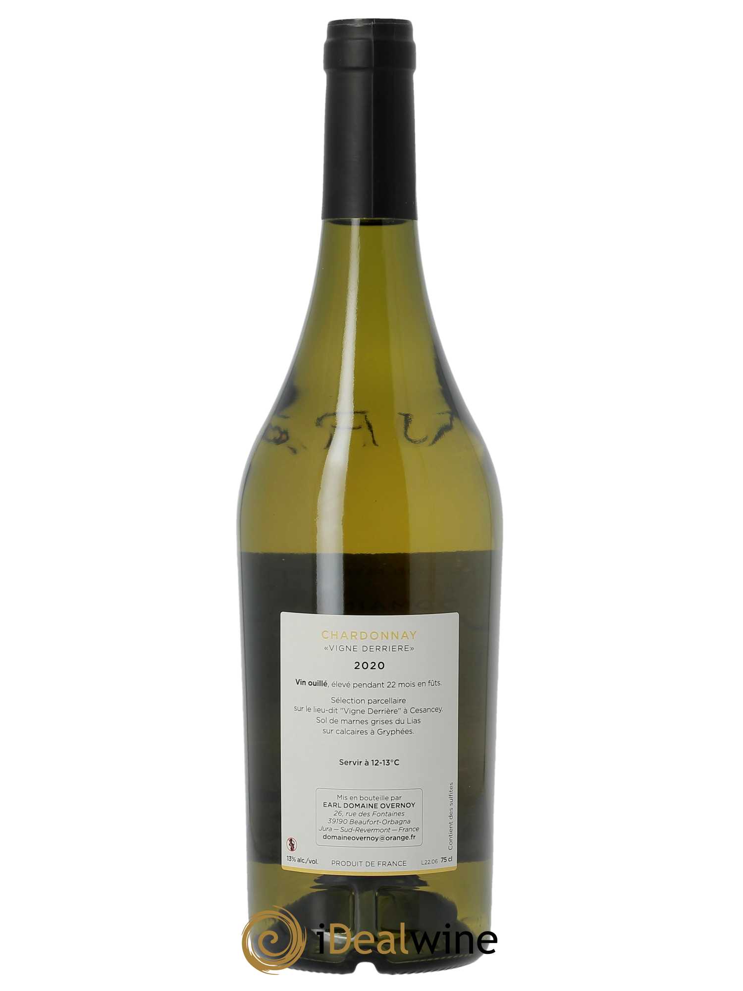 Côtes du jura Vigne Derrière Guillaume Overnoy 2020 - Posten von 1 Flasche - 1
