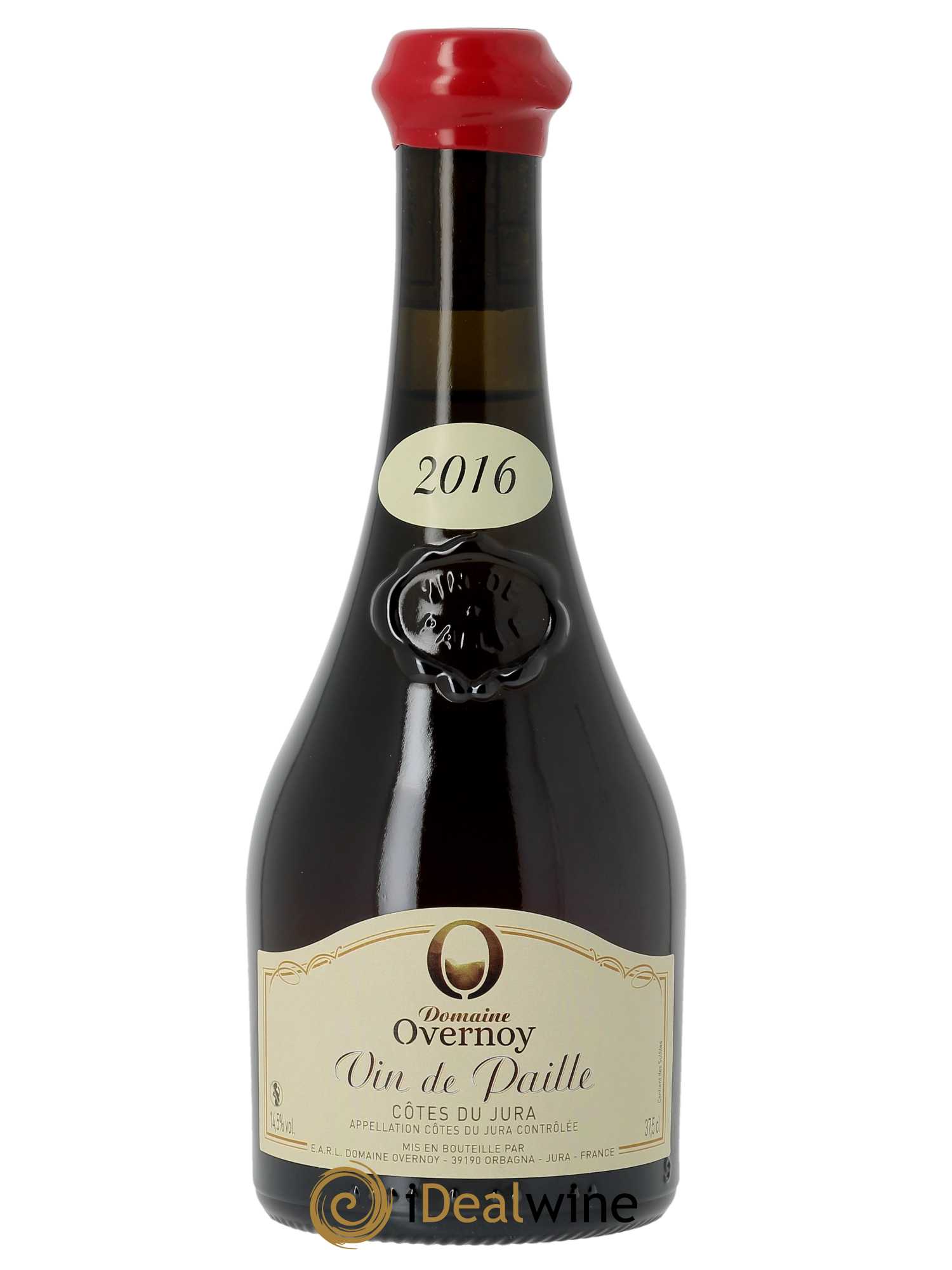 Côtes du Jura Vin de Paille Guillaume Overnoy 2016 - Lot of 1 half-bottle - 0