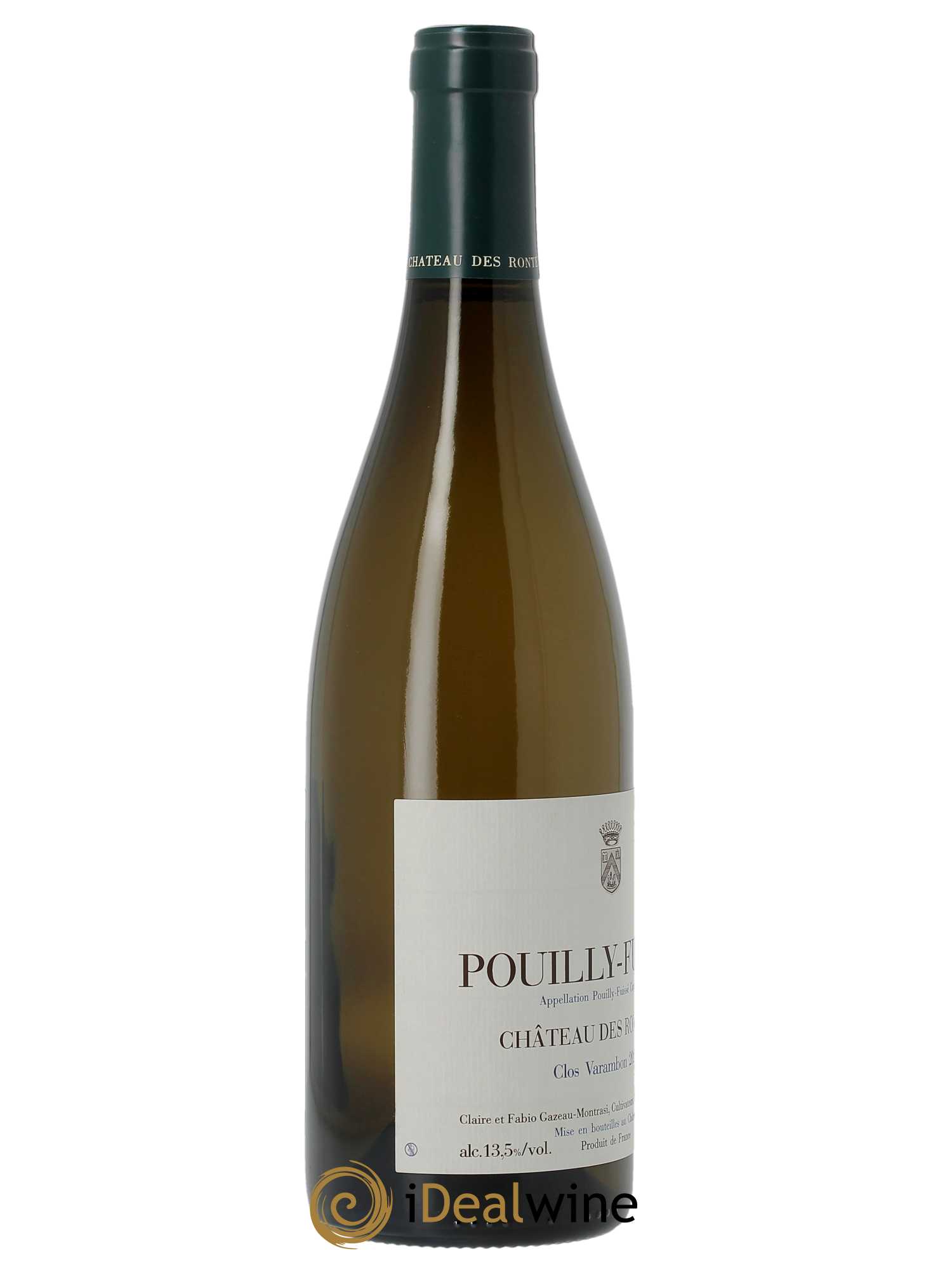 Pouilly-Fuissé Clos Varambon Château des Rontets 2020 - Lot de 1 bouteille - 1