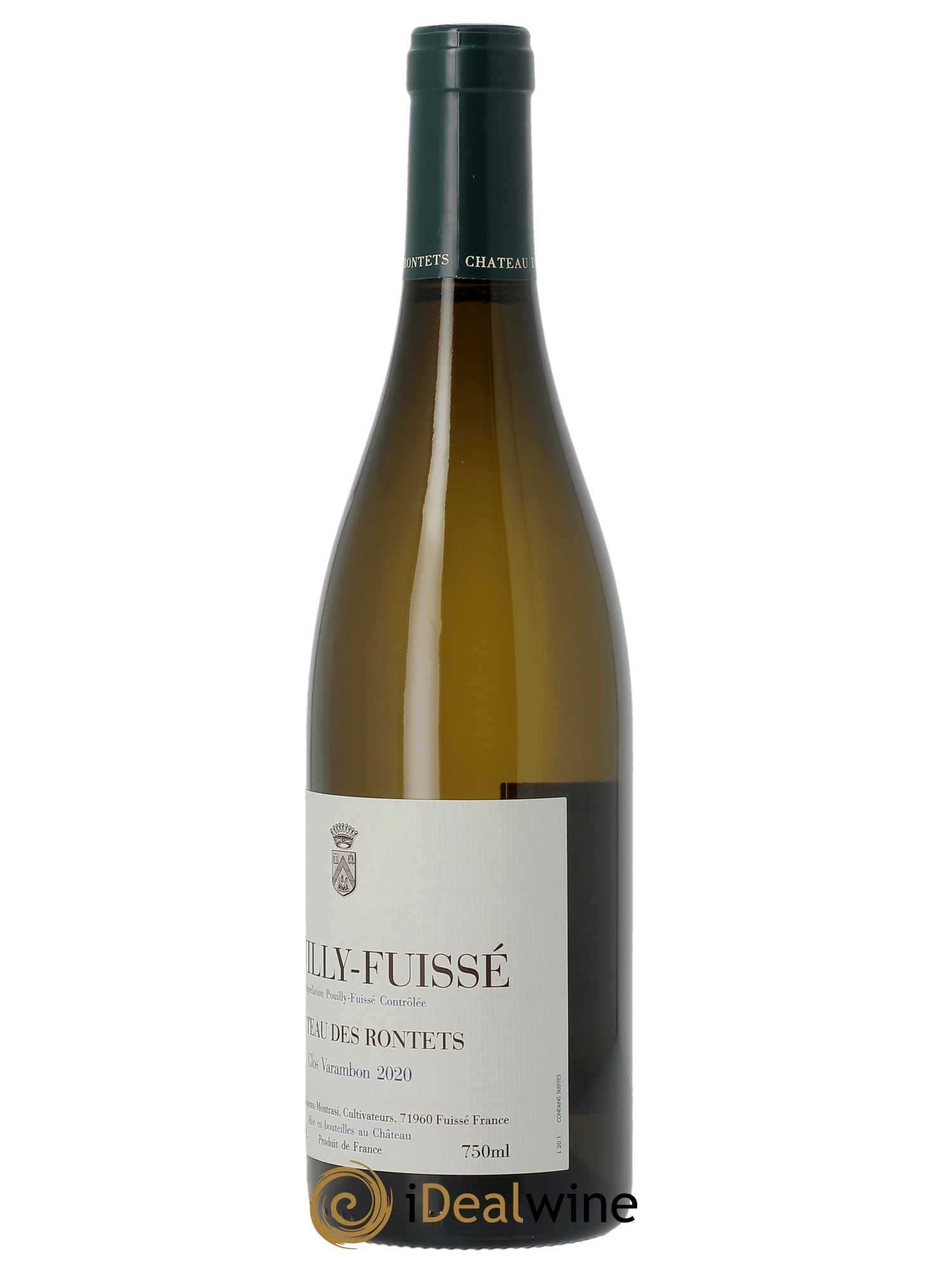 Pouilly-Fuissé Clos Varambon Château des Rontets 2020 - Lot de 1 bouteille - 2