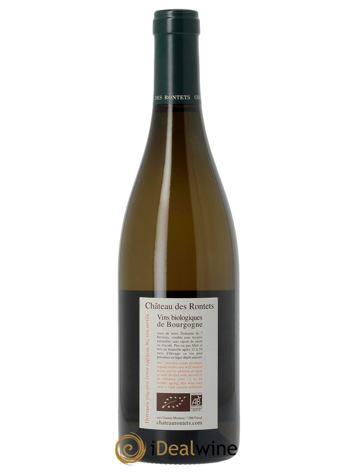 Pouilly-Fuissé Clos Varambon Château des Rontets 2020 - Lot de 1 bouteille - 3