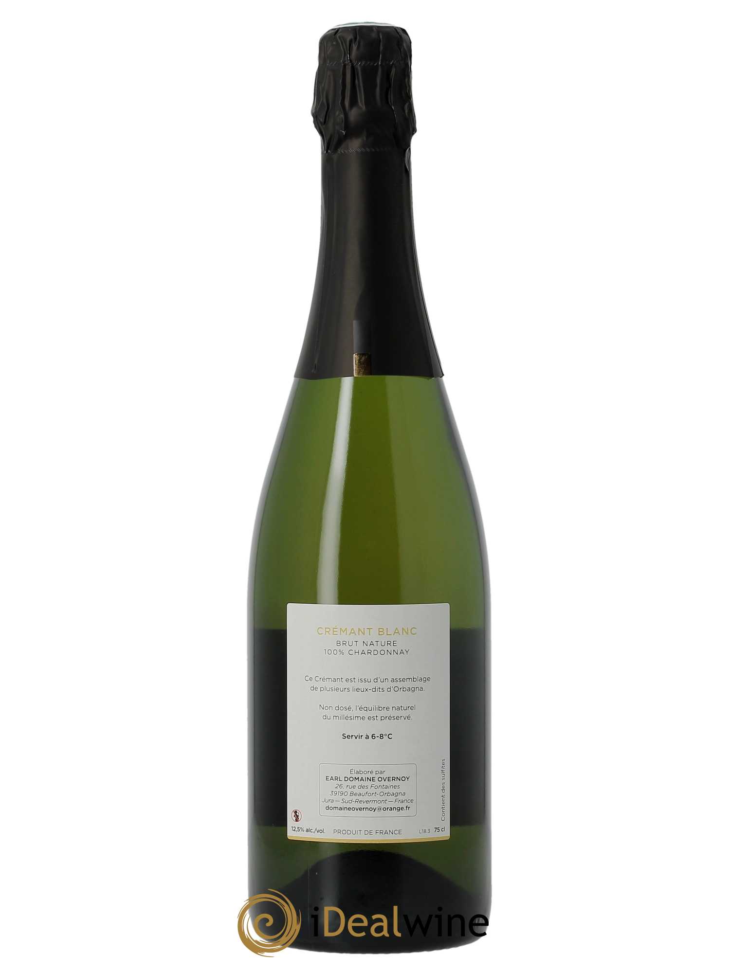 Crémant du Jura Crémant du Jura Guillaume Overnoy 2018 - Lot of 1 bottle - 1
