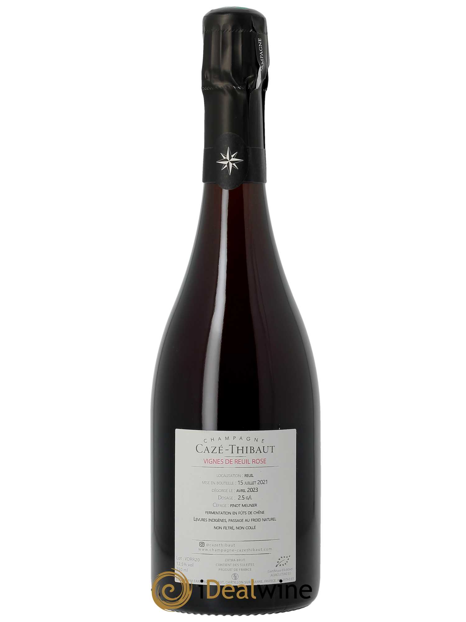 Vignes de Reuil Extra-Brut Cazé Thibaut 2020 - Lot of 1 bottle - 1