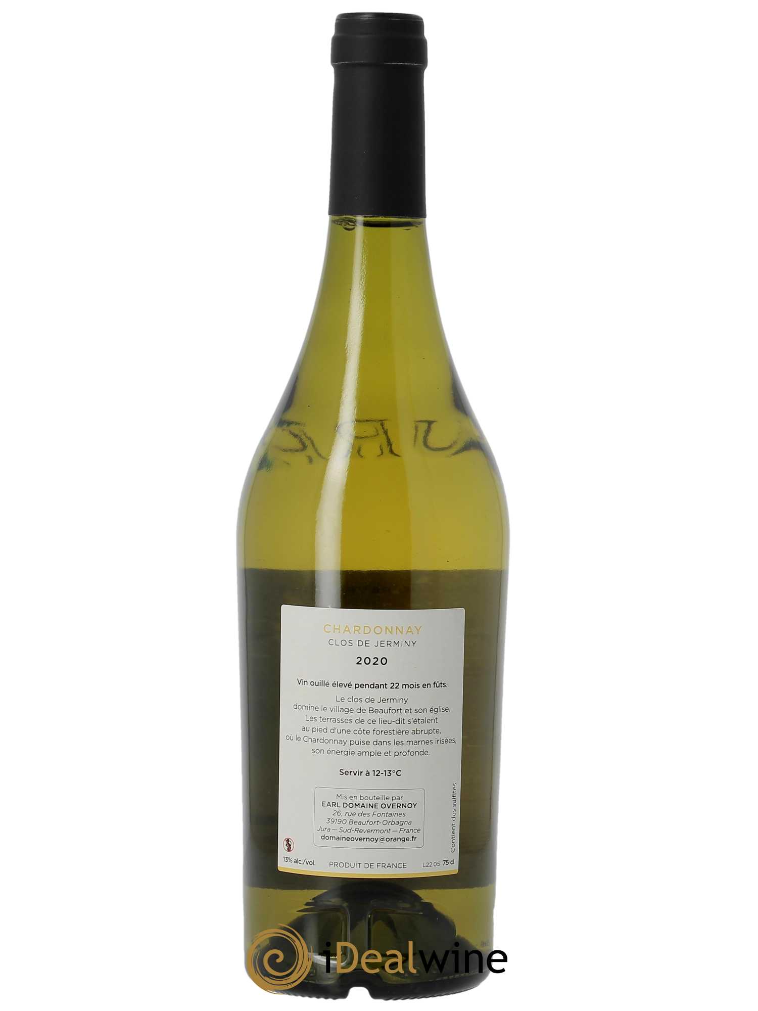Côtes du Jura Chardonnay Clos de Jerminy Guillaume Overnoy 2020 - Lot of 1 bottle - 1