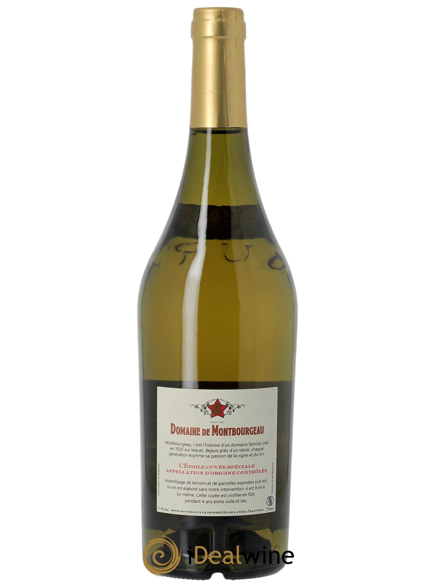 Etoile Cuvée Spéciale Domaine de Montbourgeau  2018 - Lot de 1 bouteille - 1