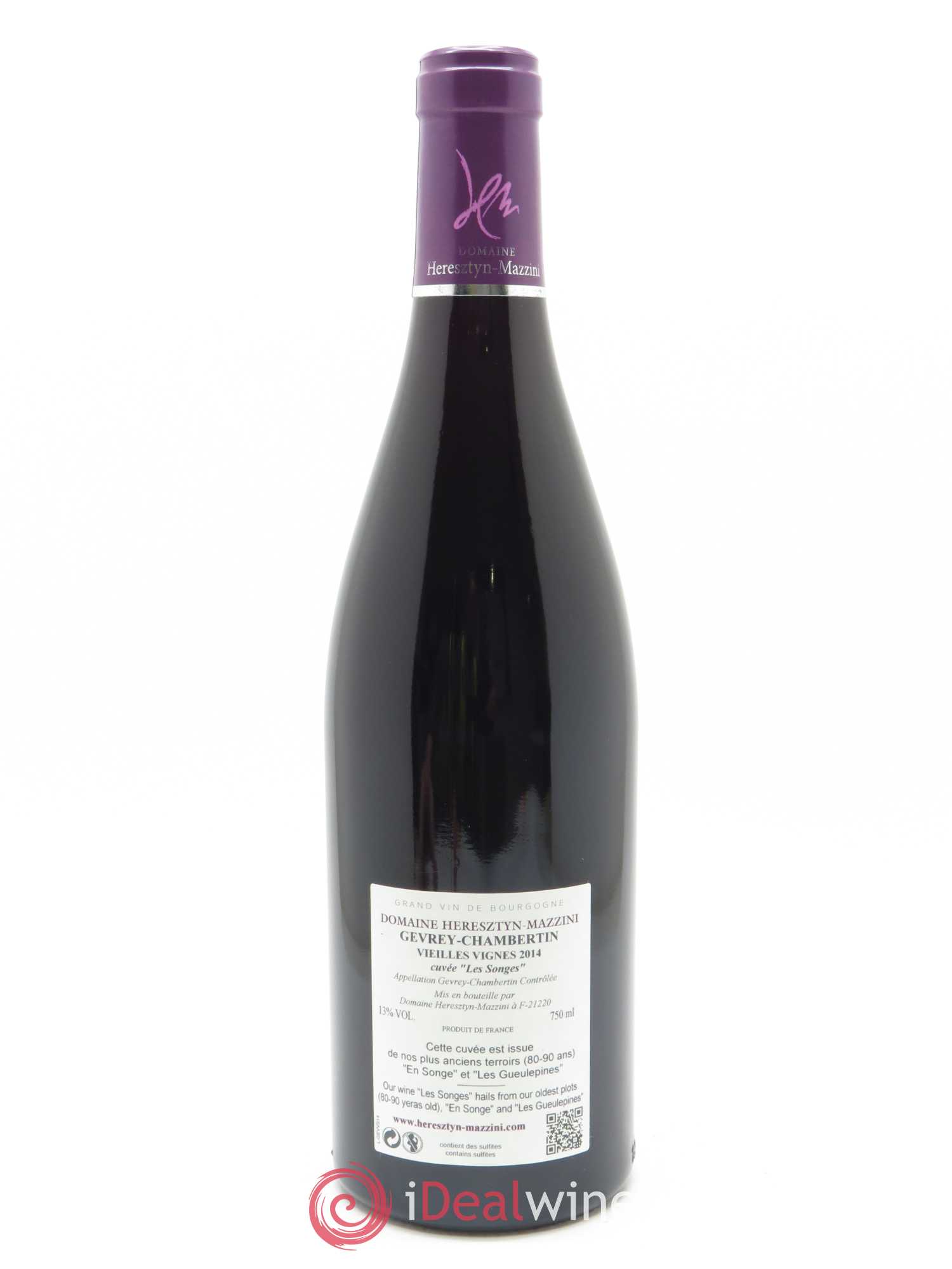Gevrey-Chambertin Vieilles Vignes Les Songes Heresztyn-Mazzini 2014 - Posten von 1 Flasche - 1