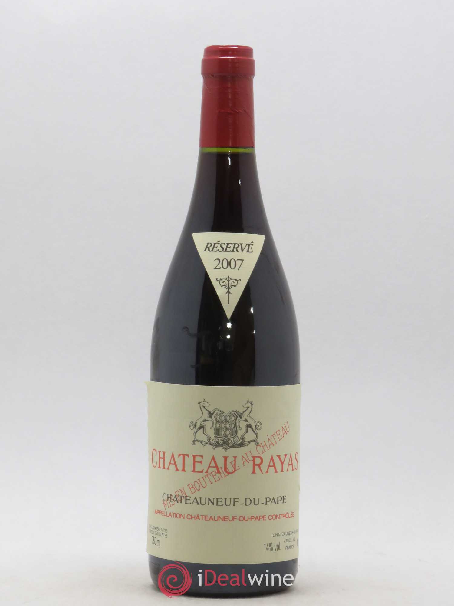 Châteauneuf-du-Pape Château Rayas Emmanuel Reynaud 2007 - Lot de 1 bouteille - 0