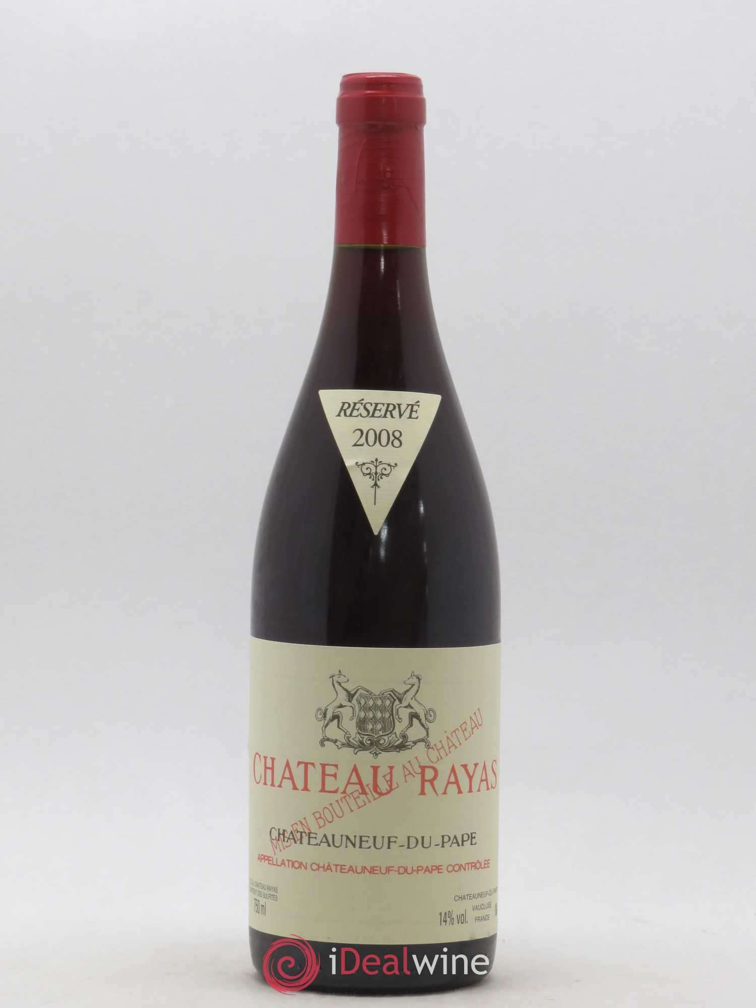 Châteauneuf-du-Pape Château Rayas Emmanuel Reynaud 2008 - Lot de 1 bouteille - 0