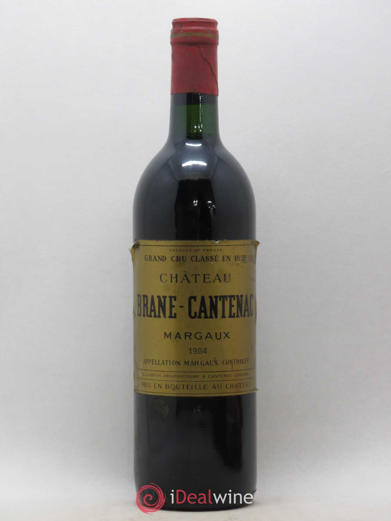 Château Brane Cantenac 2ème Grand Cru Classé 1984 - Lot de 1 bouteille - 0