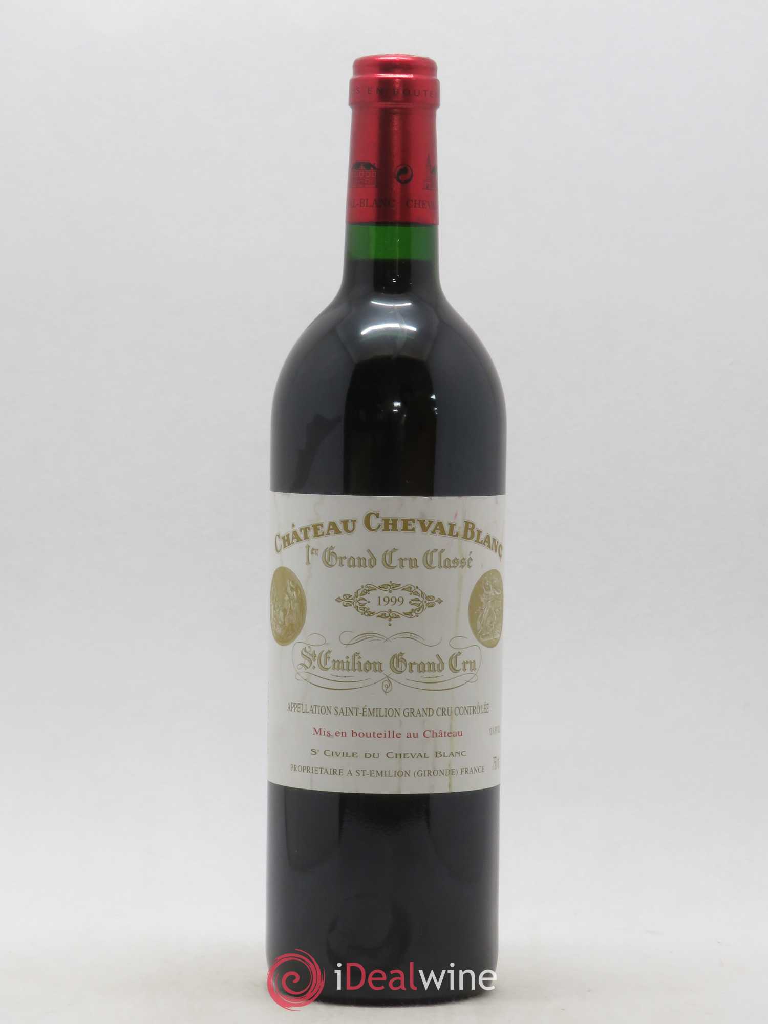 Château Cheval Blanc 1er Grand Cru Classé A 1999 - Lot de 1 bouteille - 0