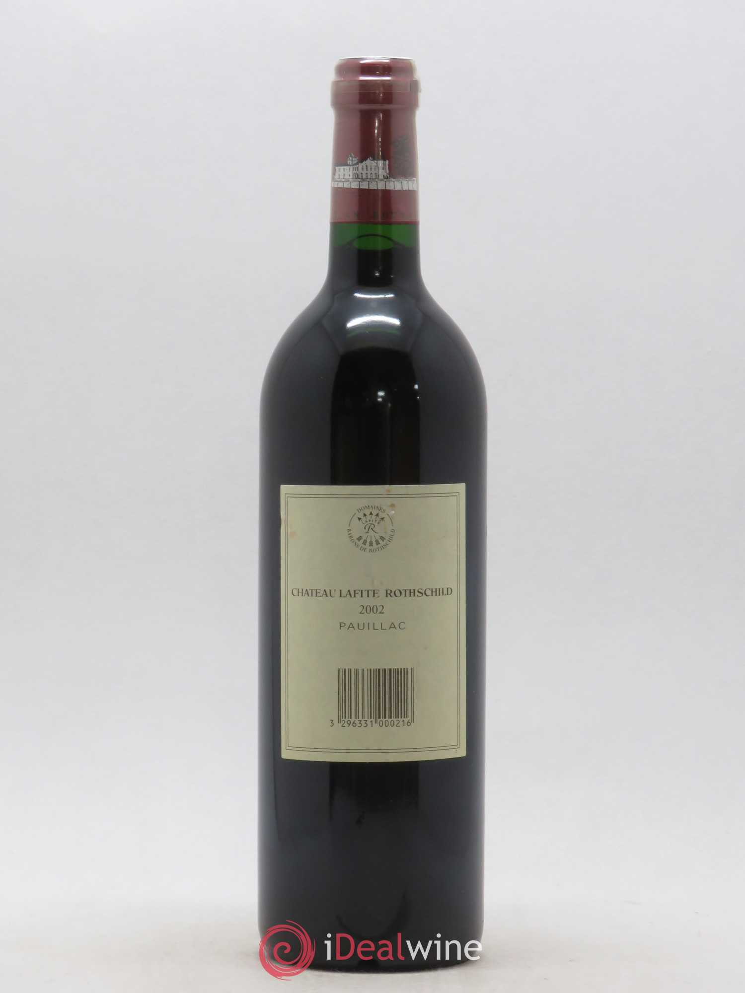 Château Lafite Rothschild 1er Grand Cru Classé 2002 - Lot de 1 bouteille - 1