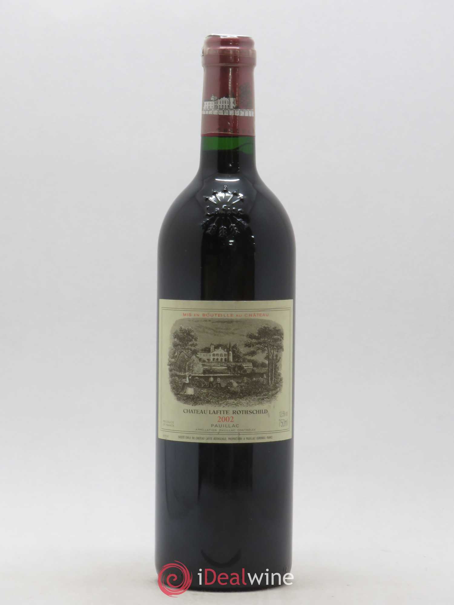 Château Lafite Rothschild 1er Grand Cru Classé 2002 - Lot de 1 bouteille - 0