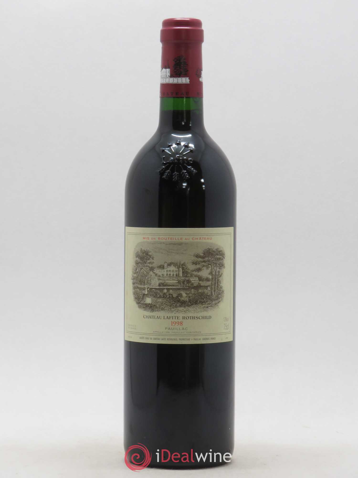 Château Lafite Rothschild 1er Grand Cru Classé 1998 - Lot de 1 bouteille - 0
