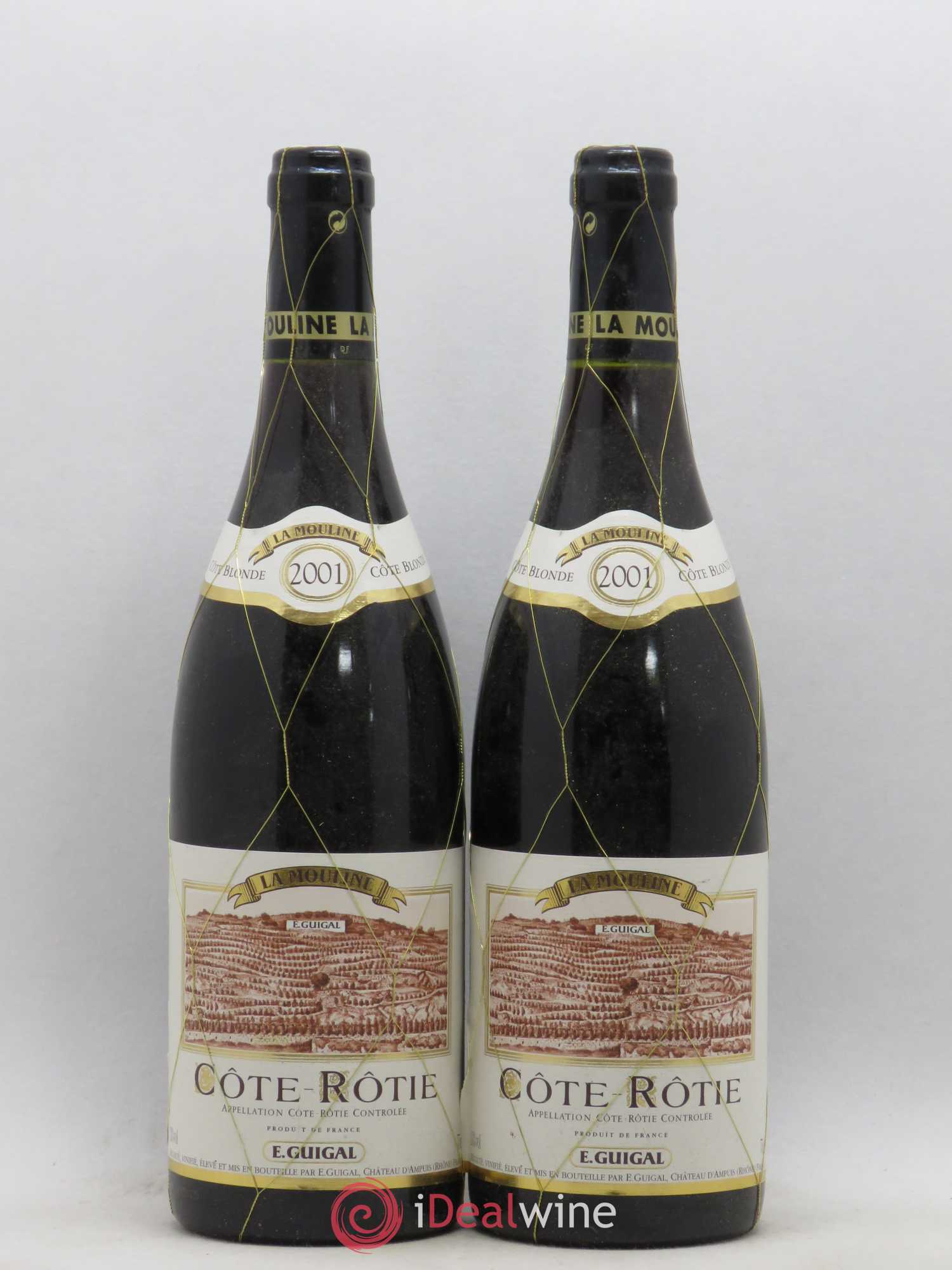 Côte-Rôtie La Mouline Guigal 2001 - Lot de 2 bouteilles - 0