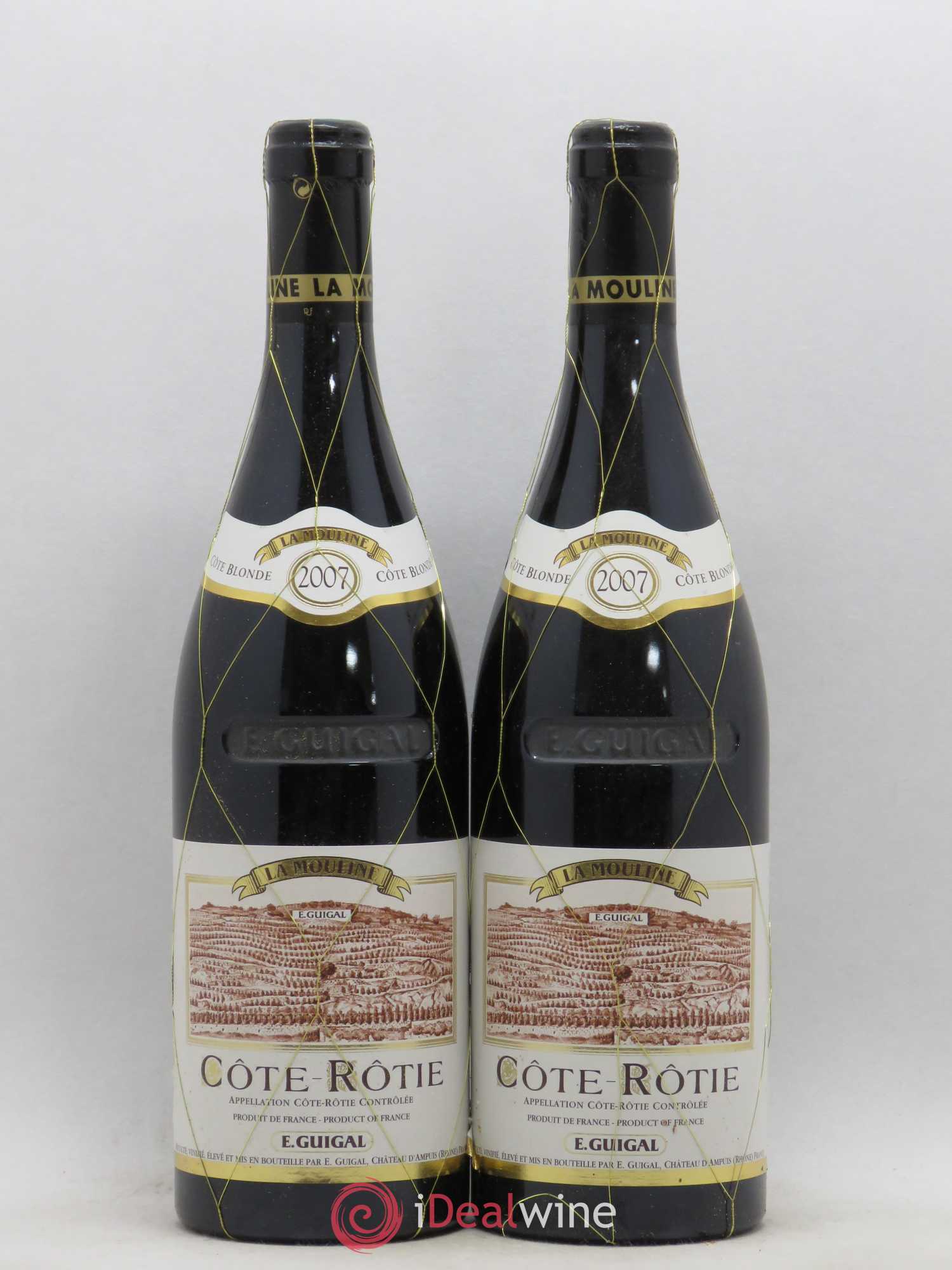 Côte-Rôtie La Mouline Guigal 2007 - Lot de 2 bouteilles - 0