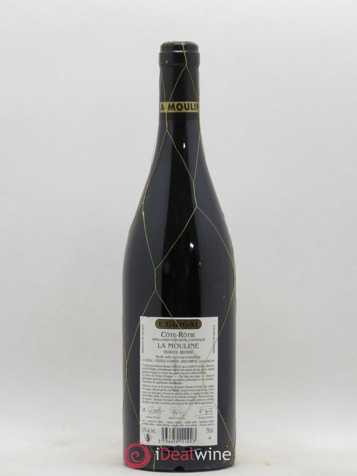 Côte-Rôtie La Mouline Guigal 2007 - Lot de 1 bouteille - 1