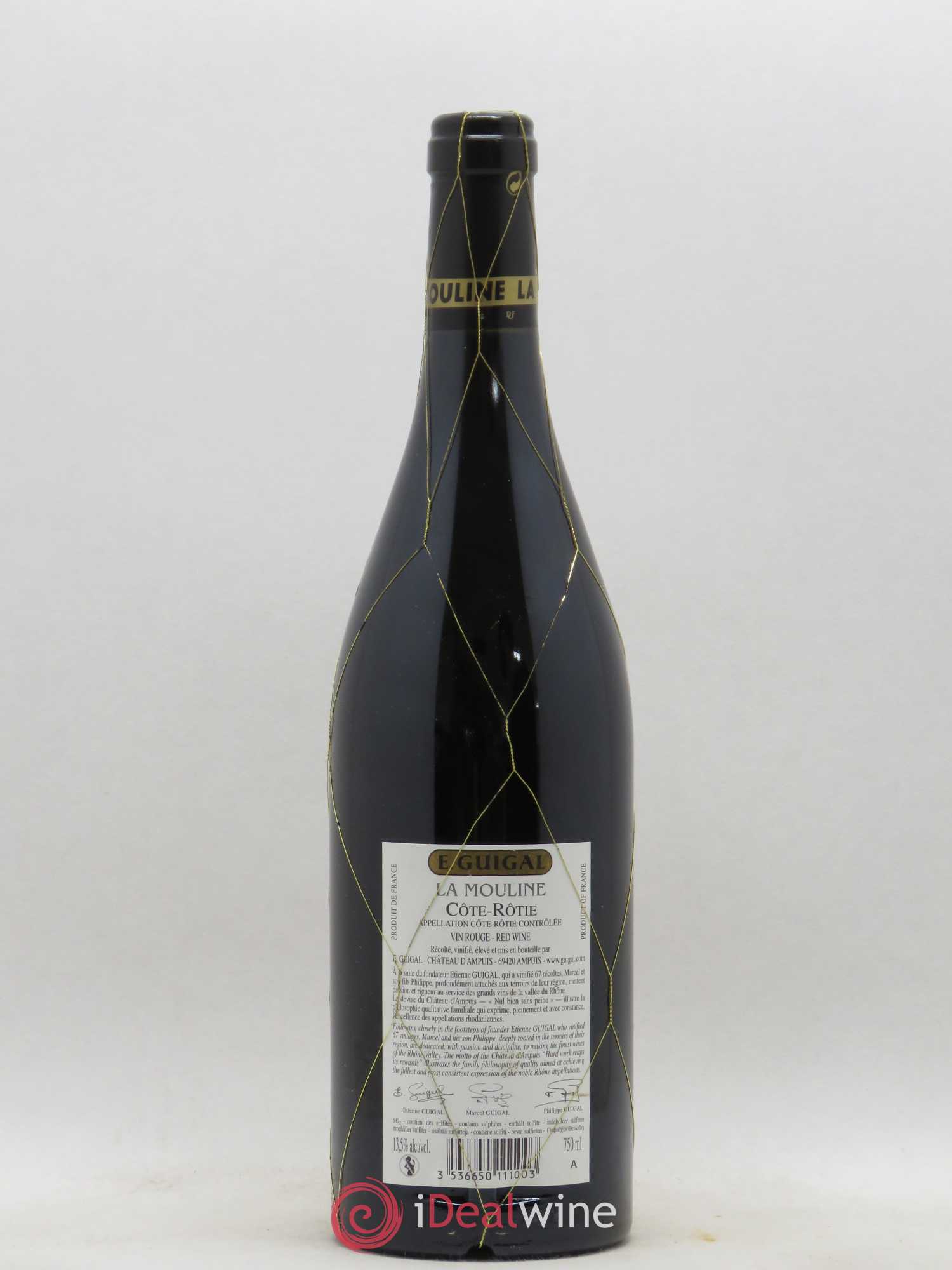 Côte-Rôtie La Mouline Guigal 2010 - Lot de 1 bouteille - 1