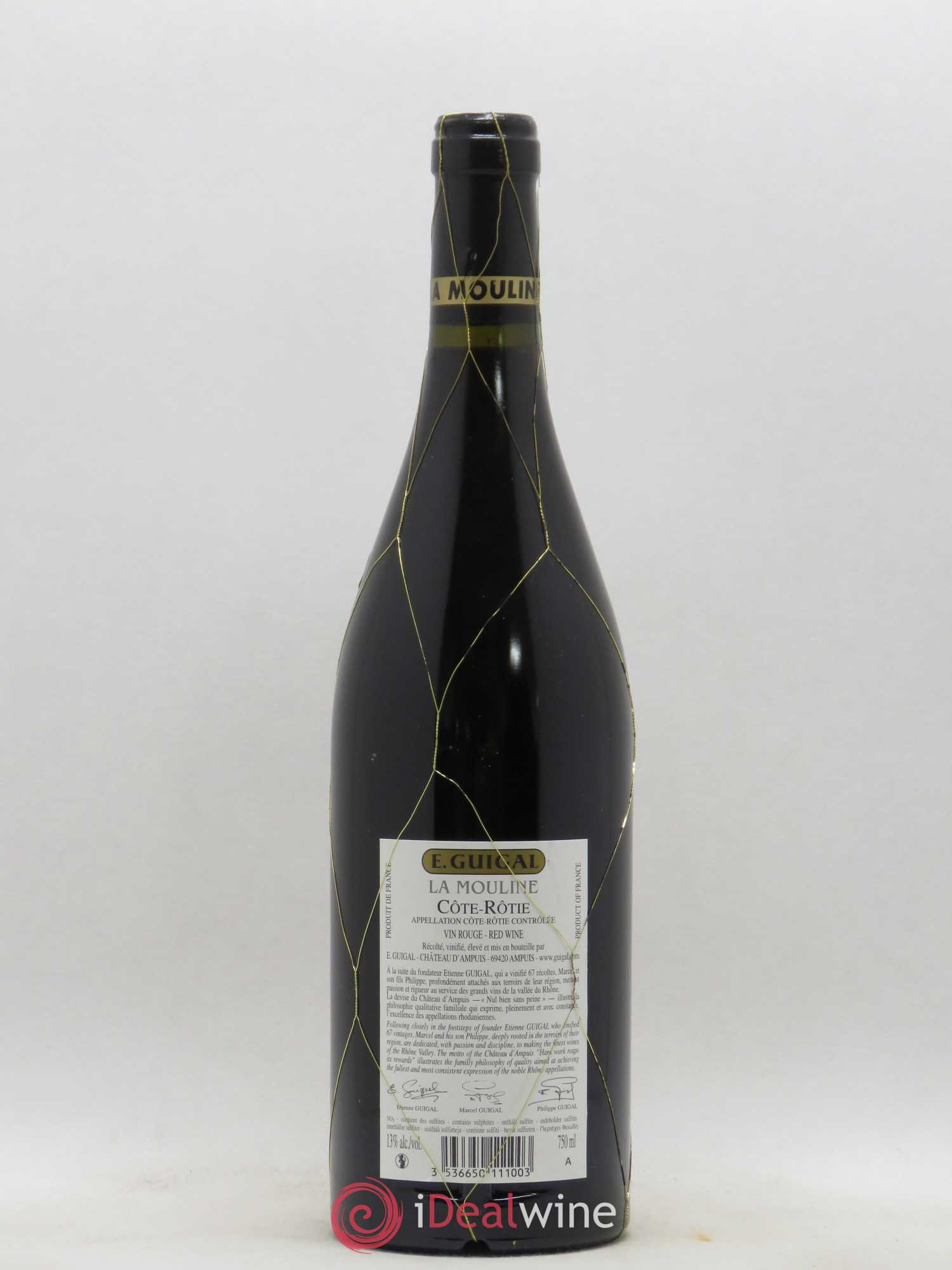 Côte-Rôtie La Mouline Guigal 2011 - Lot de 1 bouteille - 1