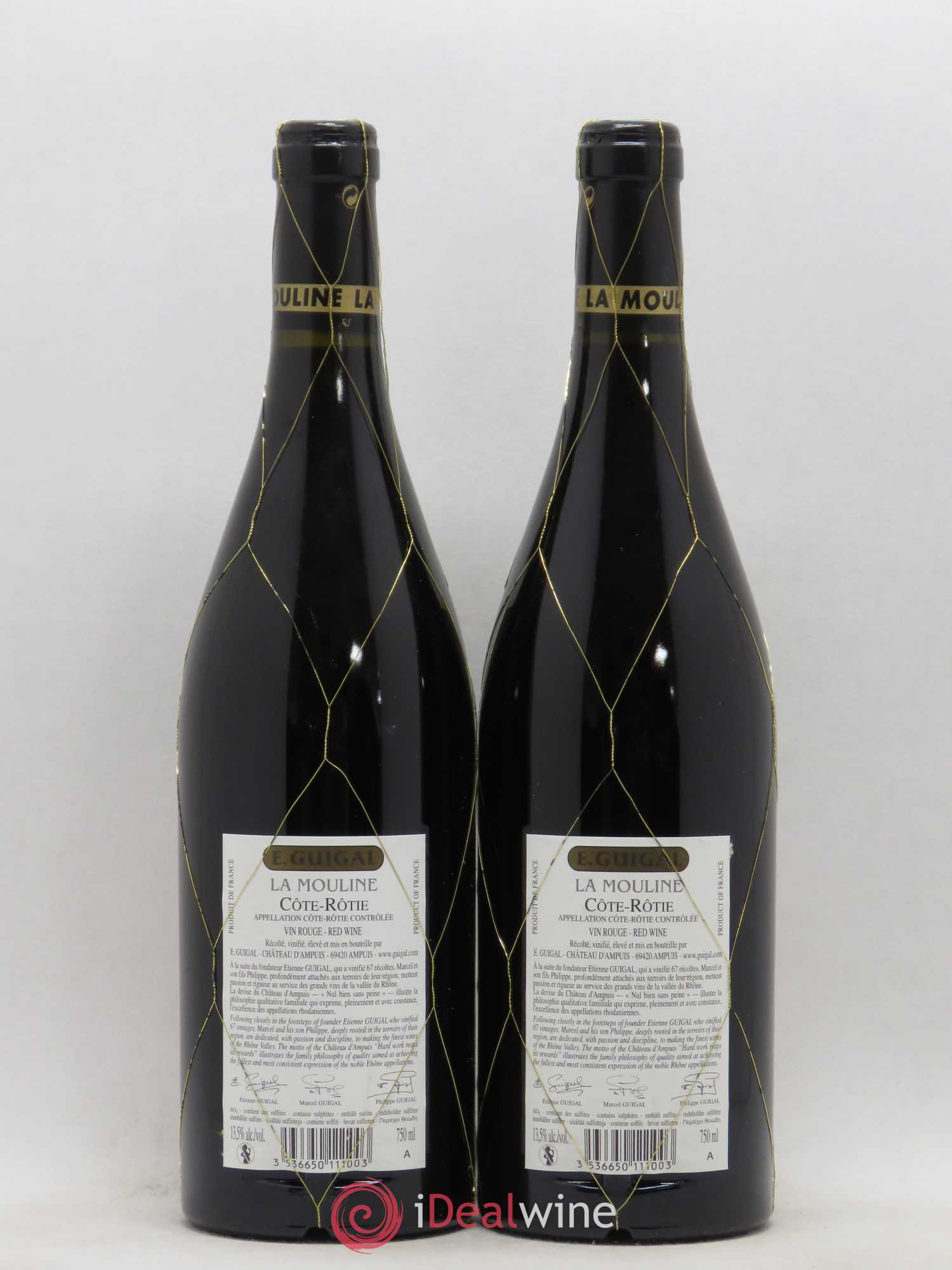 Côte-Rôtie La Mouline Guigal 2012 - Lot de 2 bouteilles - 1