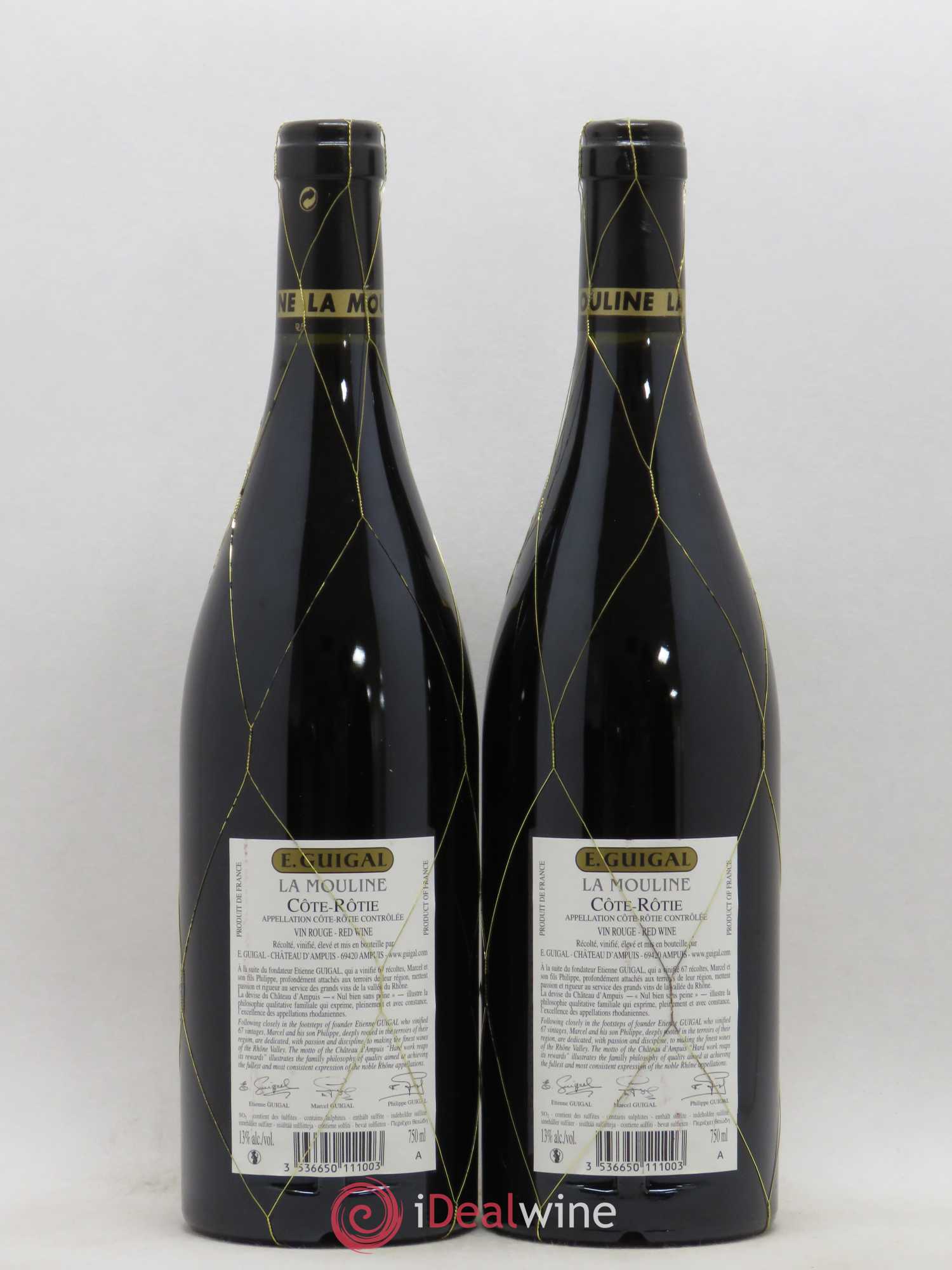 Côte-Rôtie La Mouline Guigal 2014 - Lot de 2 bouteilles - 1