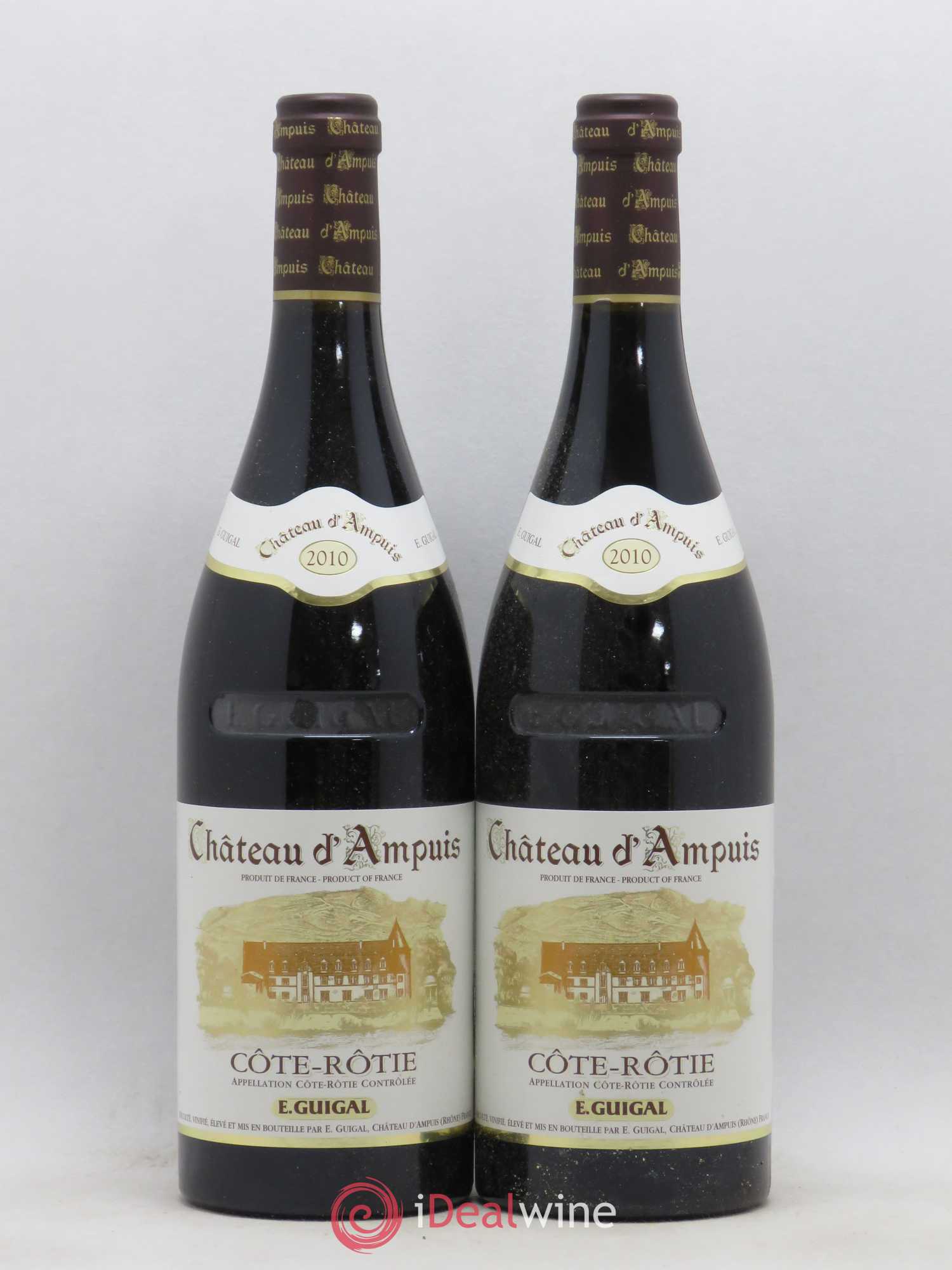 Côte-Rôtie Château d'Ampuis Guigal 2010 - Lot de 2 bouteilles - 0