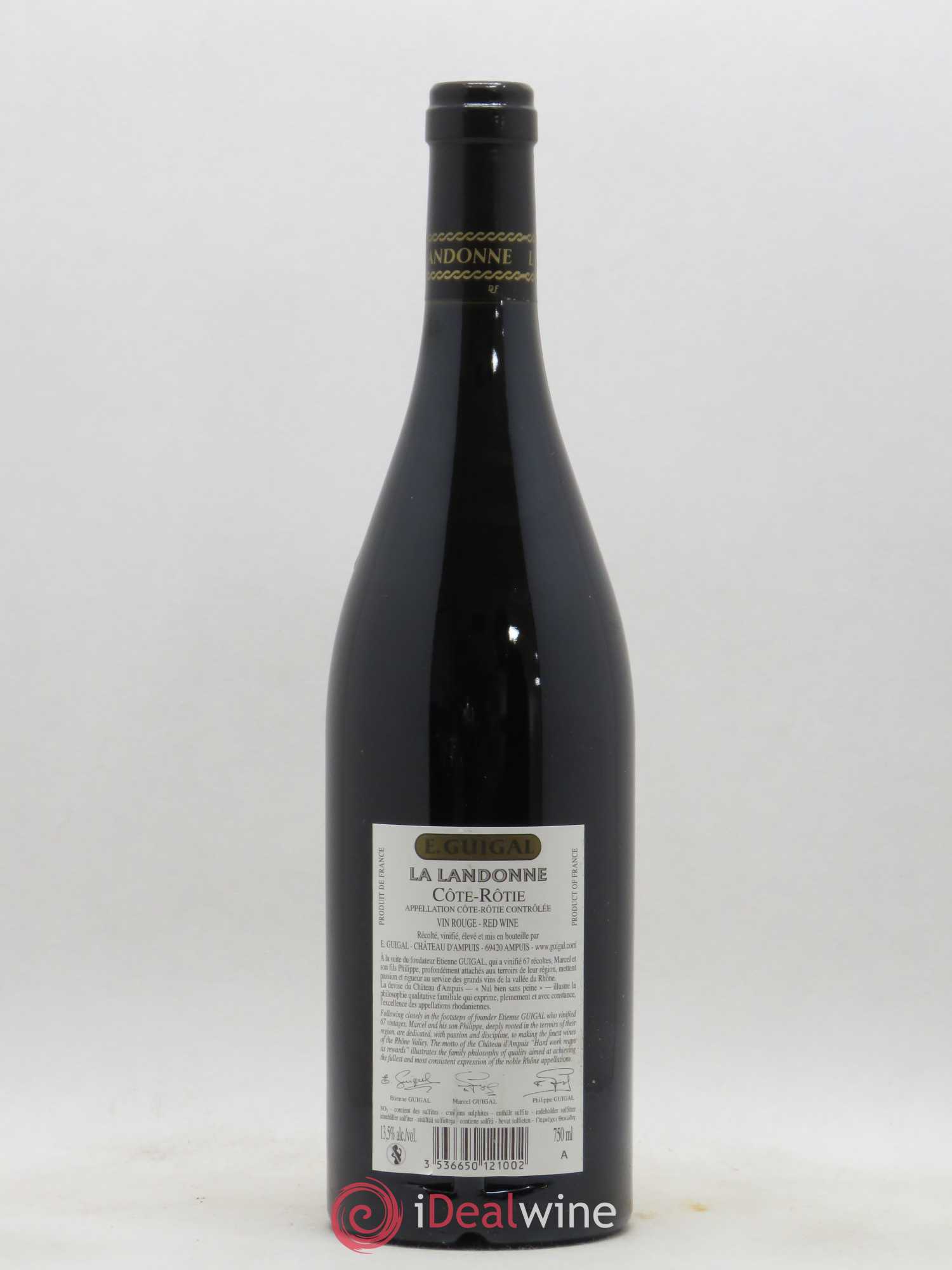 Côte-Rôtie La Landonne Guigal 2010 - Lot de 1 bouteille - 1
