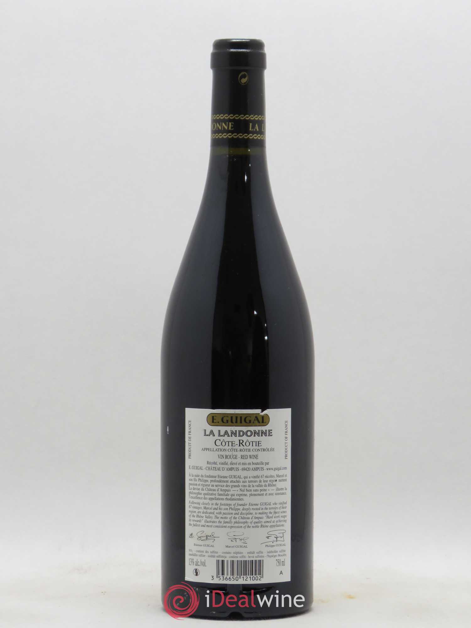 Côte-Rôtie La Landonne Guigal 2011 - Lot de 1 bouteille - 1