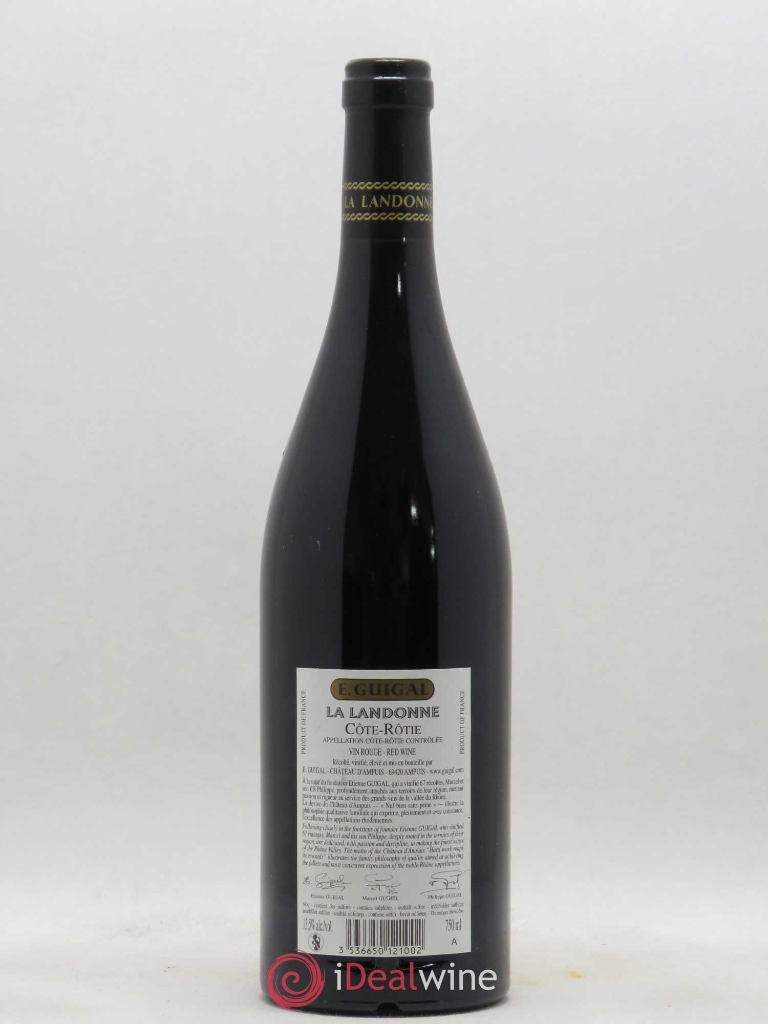 Côte-Rôtie La Landonne Guigal 2013 - Lot de 1 bouteille - 1