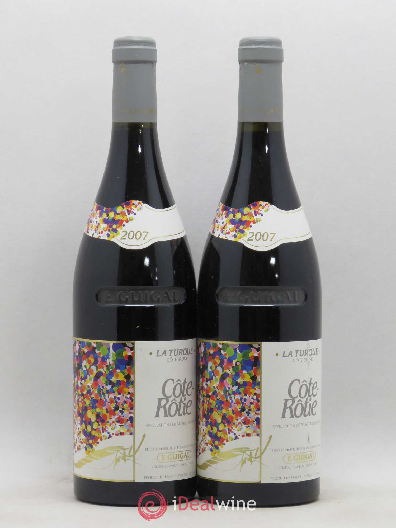 Côte-Rôtie La Turque Guigal 2007 - Lot de 2 bouteilles - 0