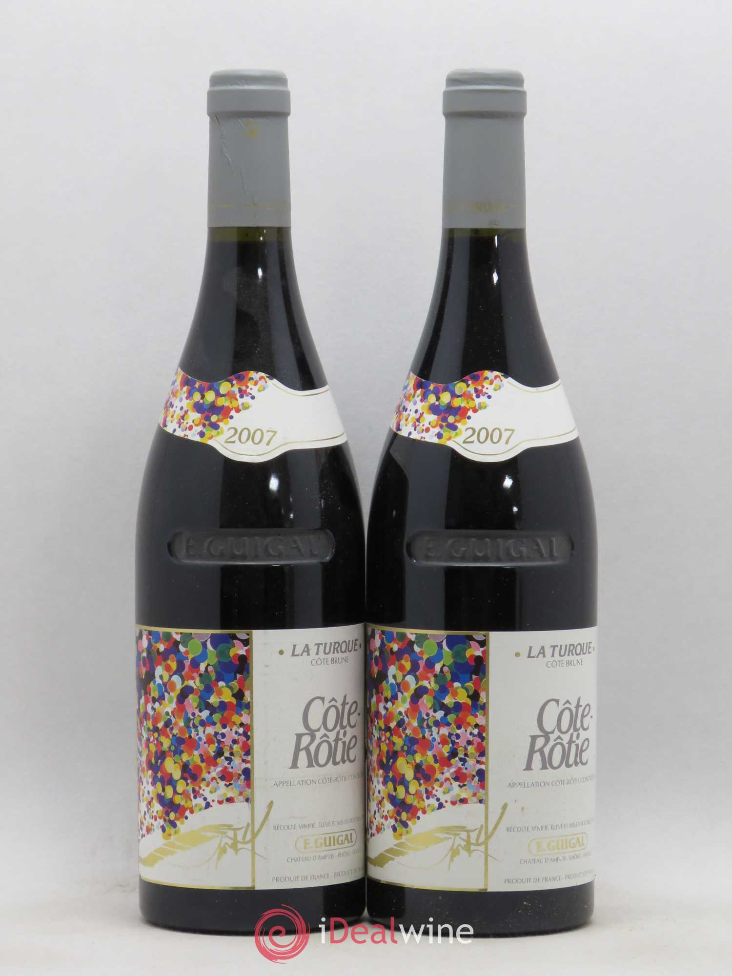 Côte-Rôtie La Turque Guigal 2007 - Lot de 2 bouteilles - 0