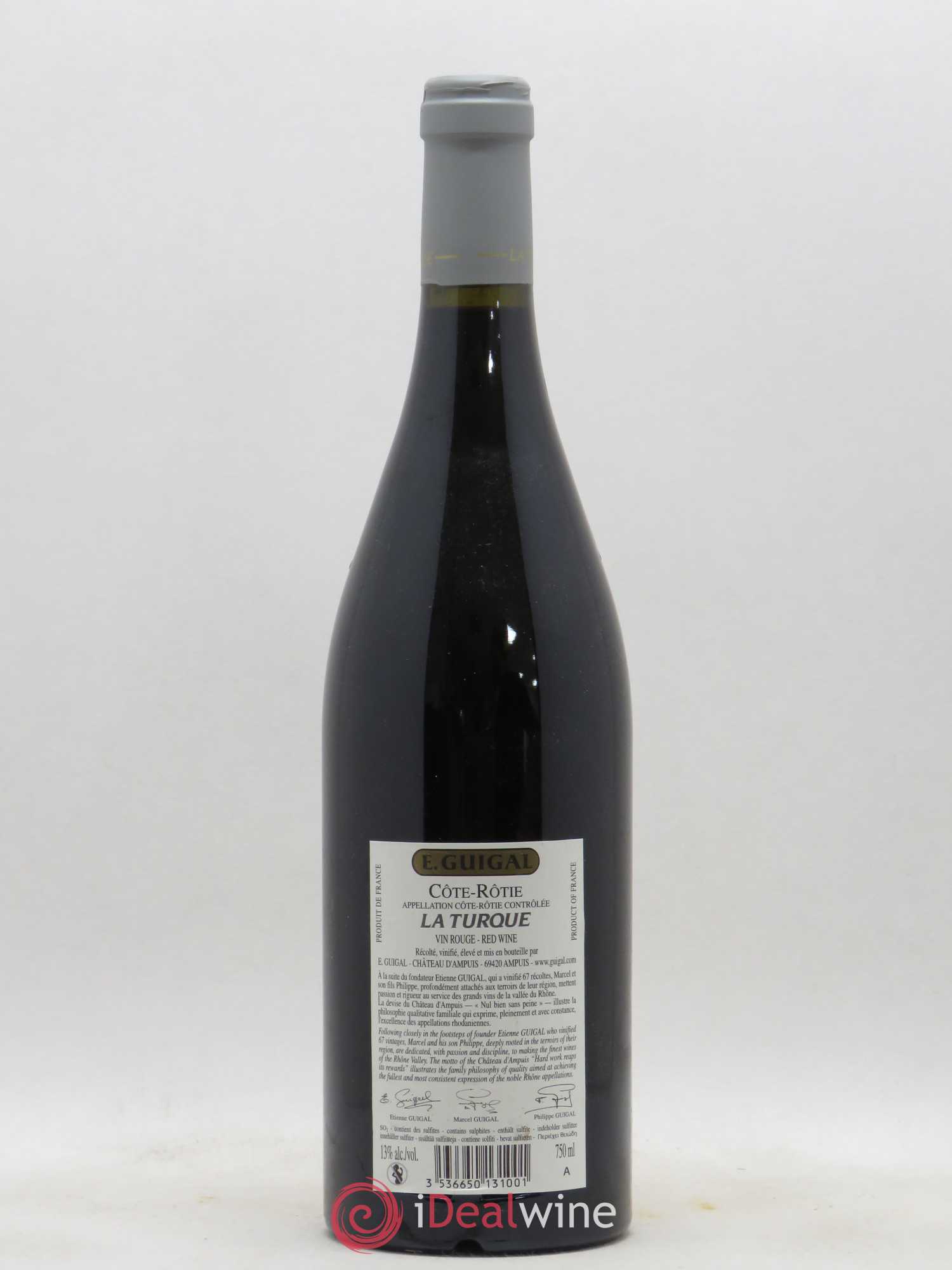 Côte-Rôtie La Turque Guigal 2009 - Lot de 1 bouteille - 1