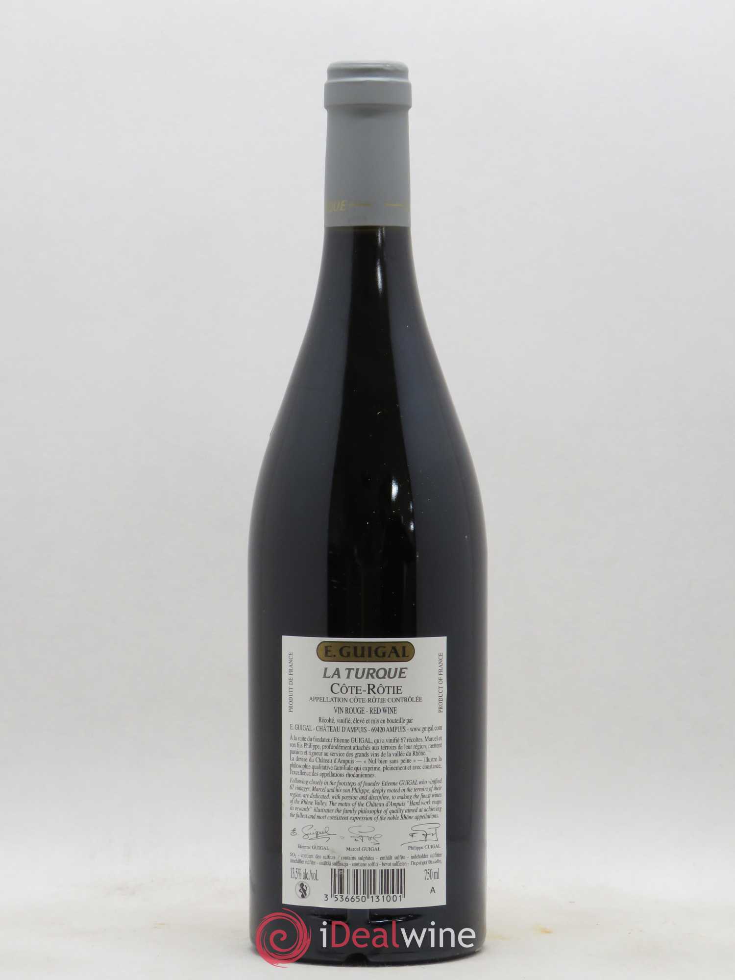 Côte-Rôtie La Turque Guigal 2010 - Lot de 1 bouteille - 1
