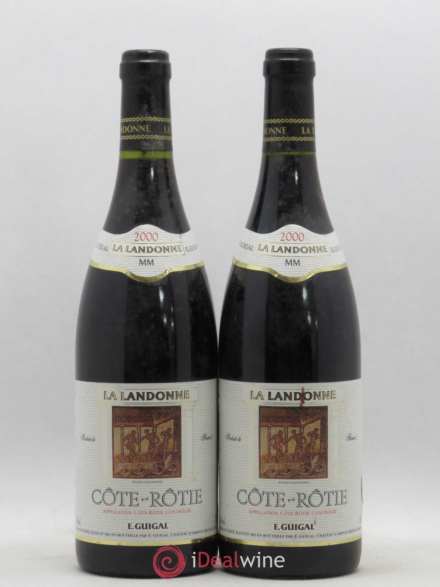 Côte-Rôtie La Landonne Guigal 2000 - Lot de 2 bouteilles - 0